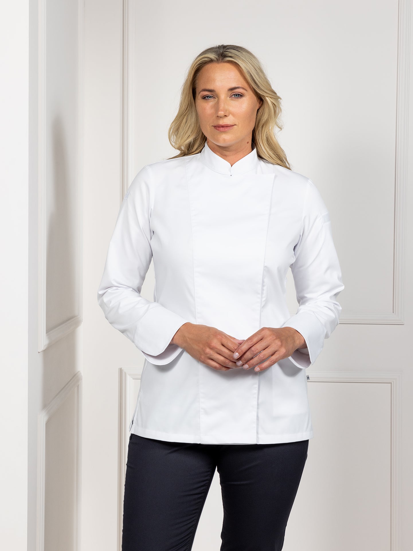 Chef Jacket Lynn White by Le Nouveau Chef -  ChefsCotton