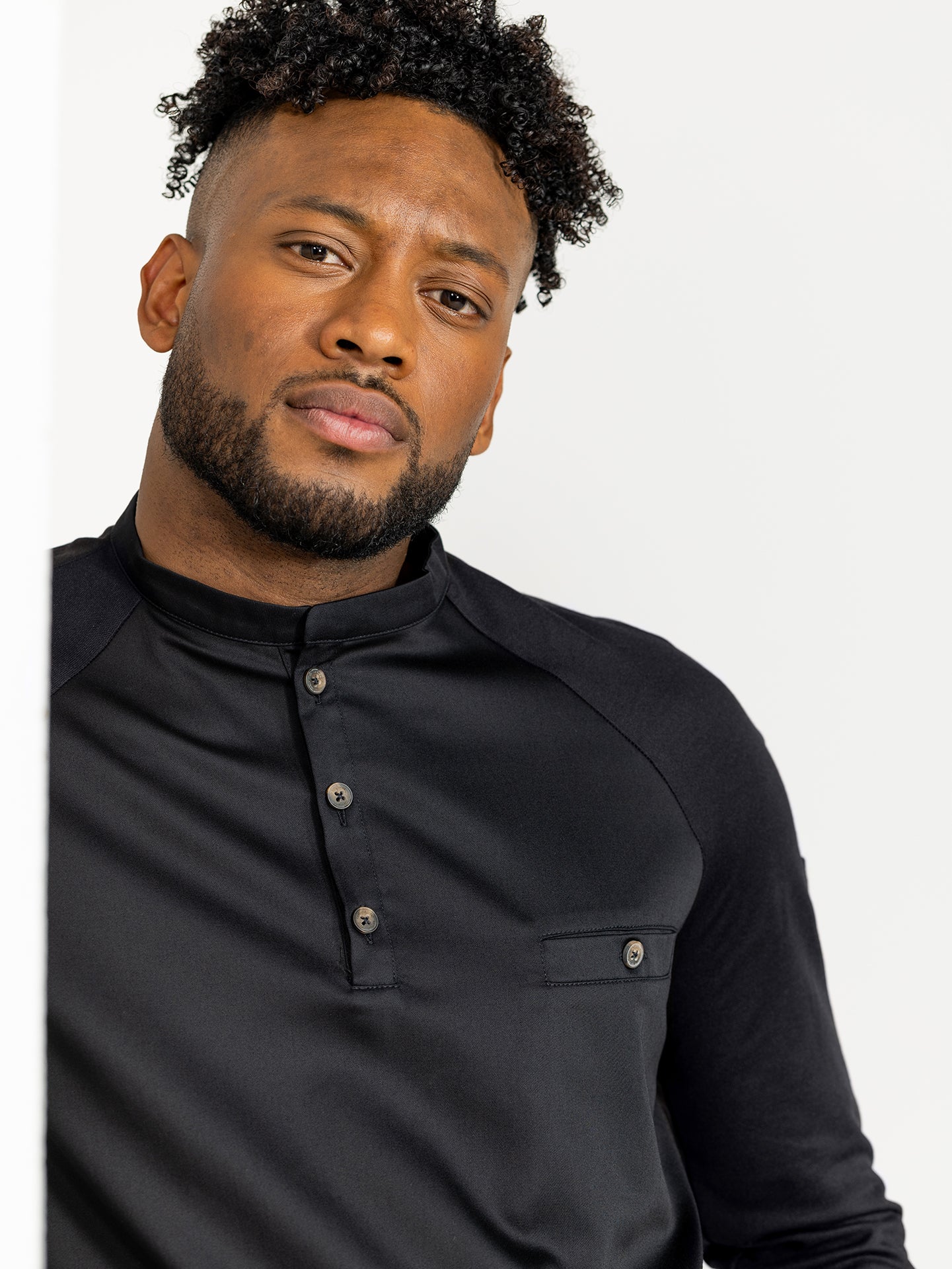 Chef Jacket Elias Black by Le Nouveau Chef -  ChefsCotton