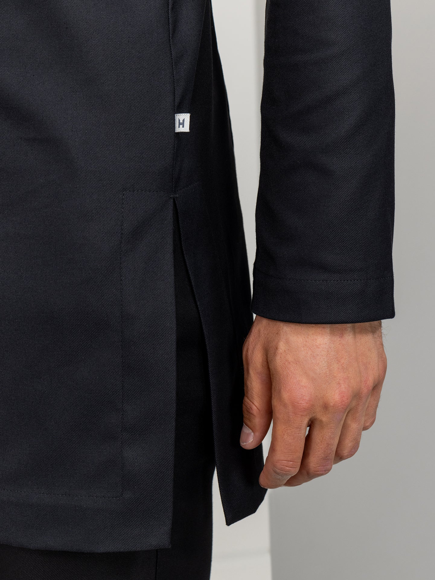 Chef Jacket Jasper Black by Le Nouveau Chef -  ChefsCotton