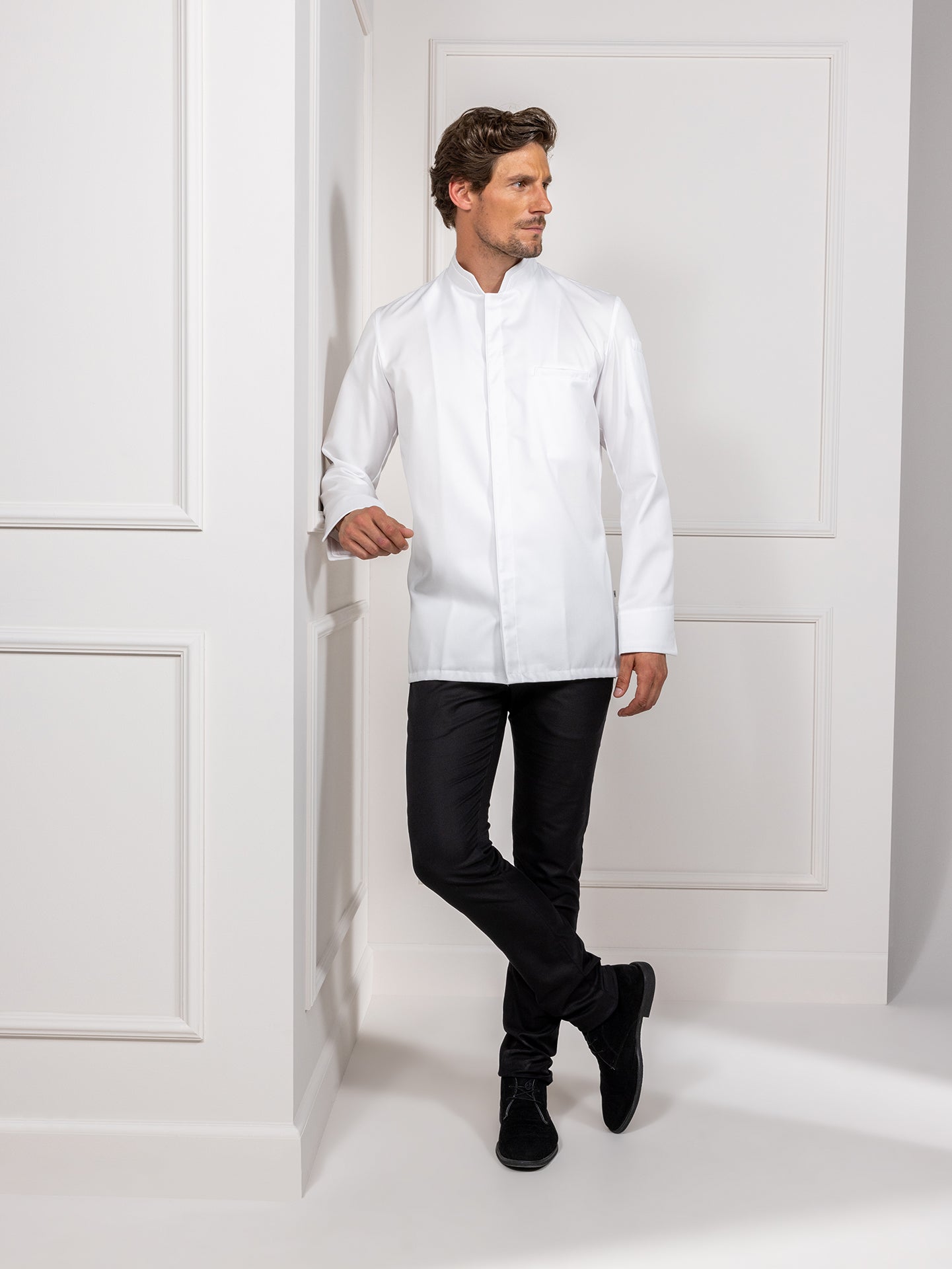 Chef Jacket Falco White by Le Nouveau Chef -  ChefsCotton