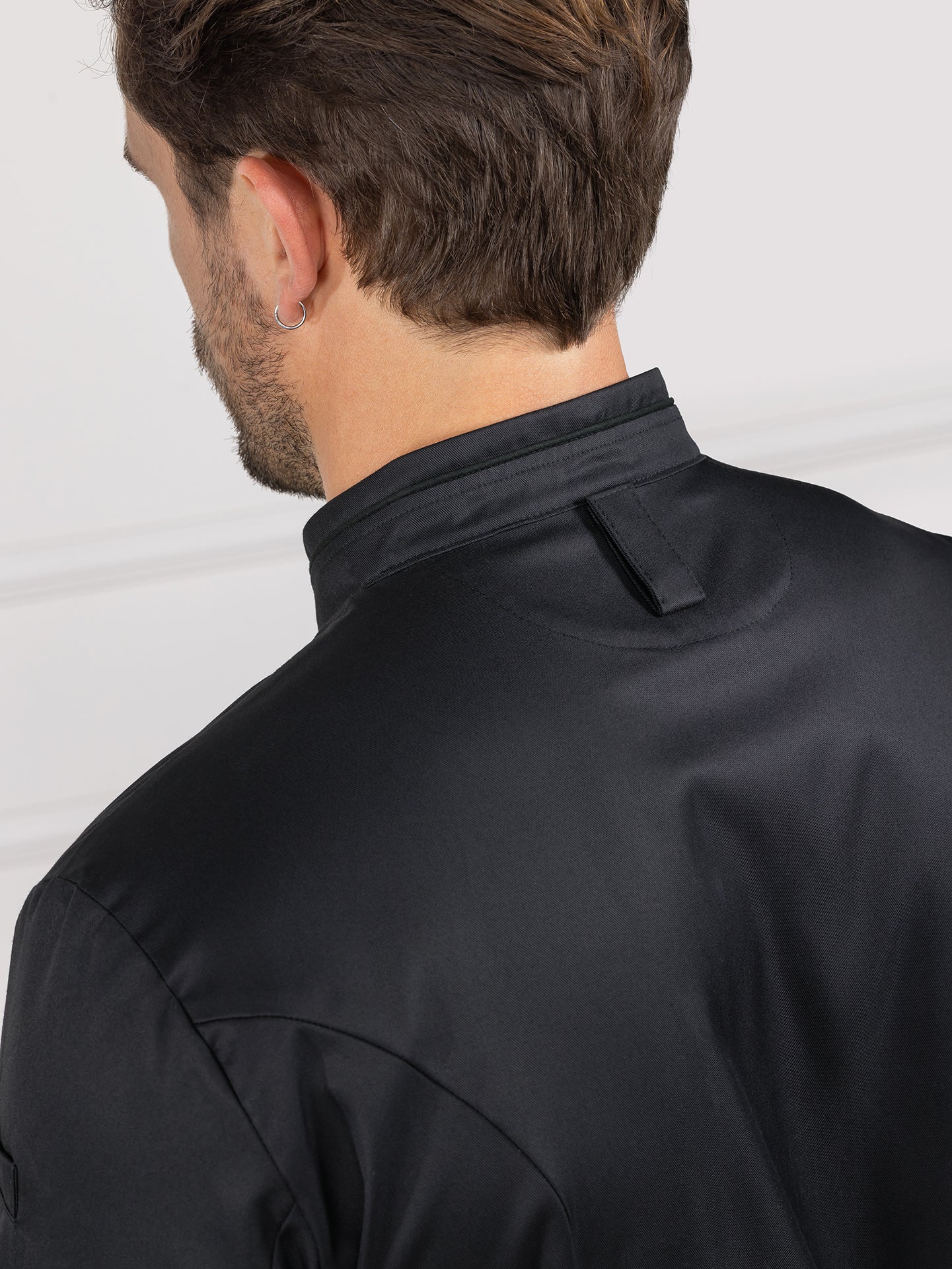 Chef Jacket Falco Black by Le Nouveau Chef -  ChefsCotton