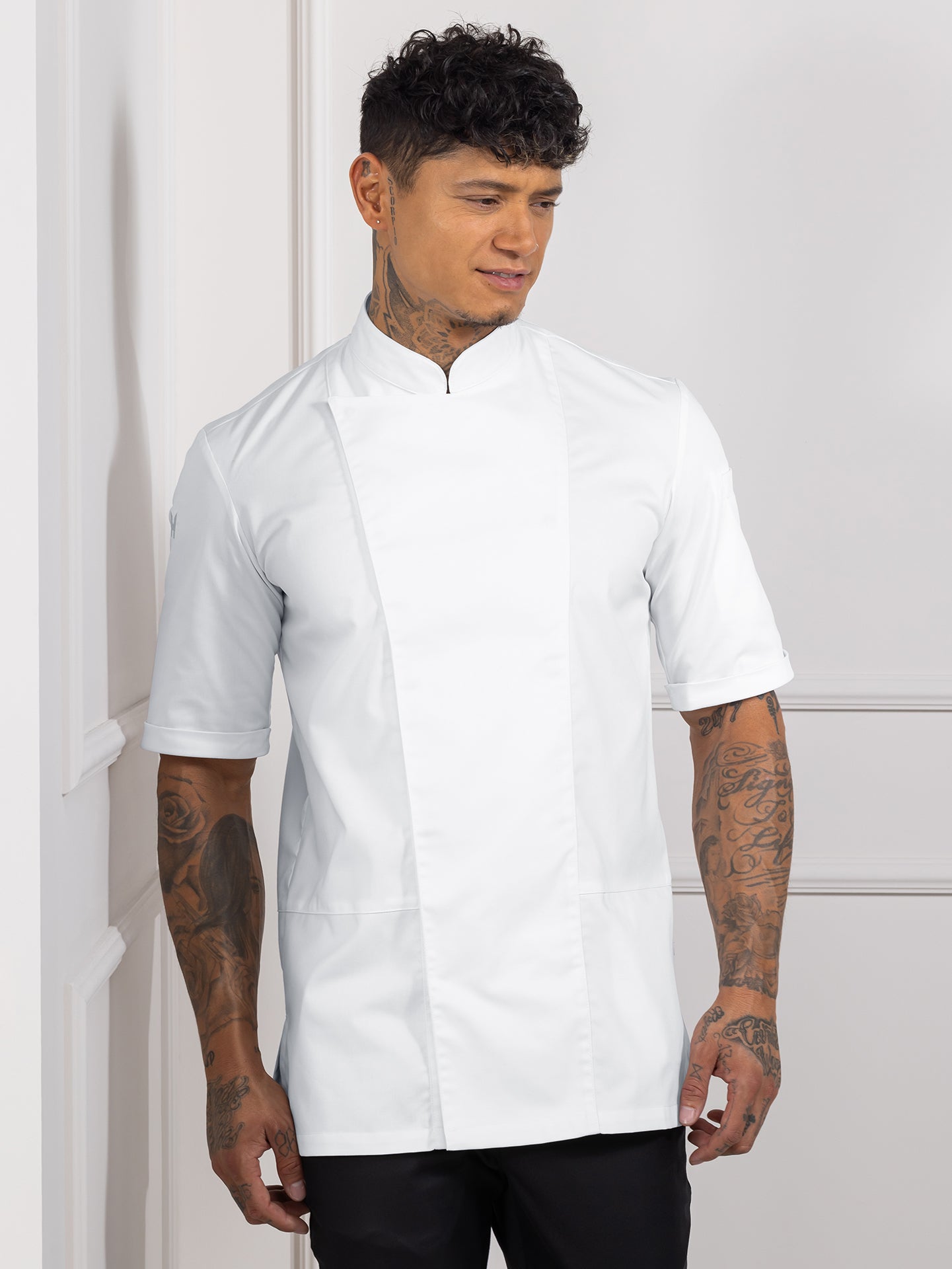 Chef Jacket Melvin White by Le Nouveau Chef -  ChefsCotton