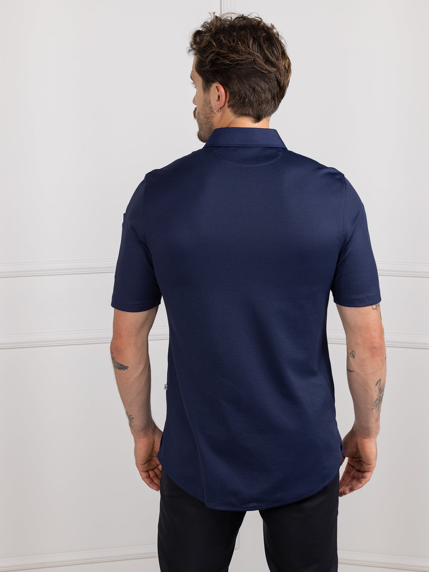 Chef Jacket Gilles Patriot Blue by Le Nouveau Chef -  ChefsCotton