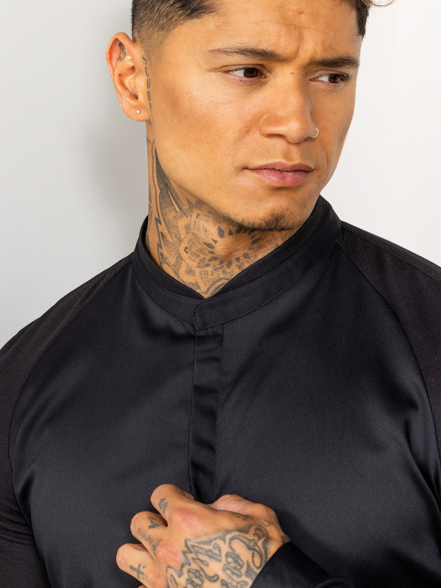 Chef Jacket Romain Black by Le Nouveau Chef -  ChefsCotton