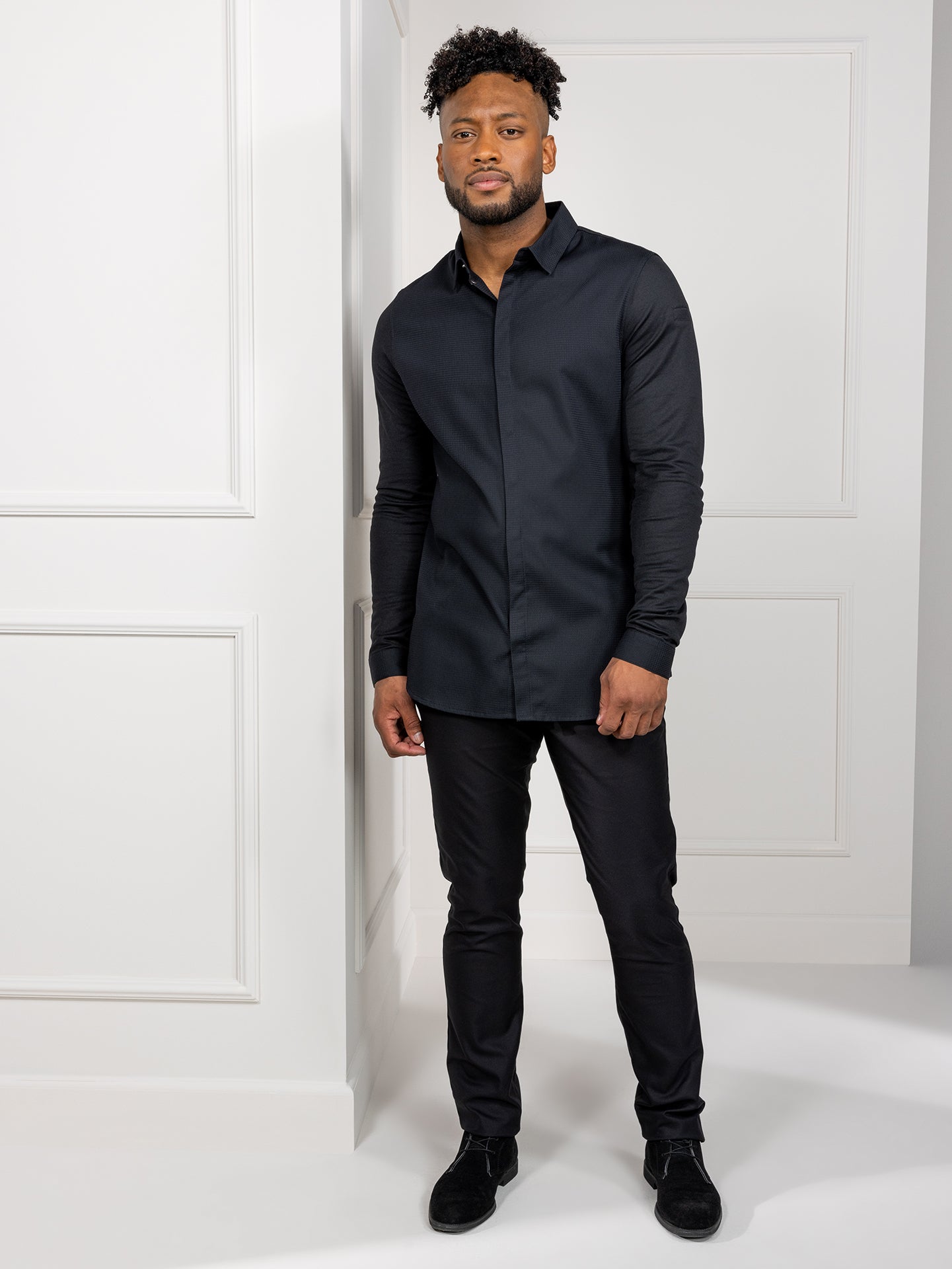 Chef Jacket Fabrice Black by Le Nouveau Chef -  ChefsCotton