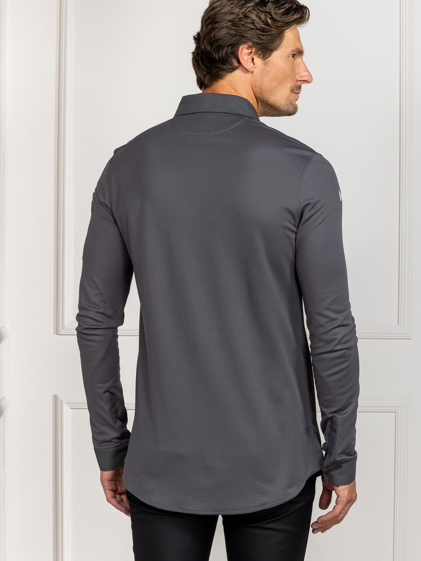 Chef Jacket Fabrice Dark Grey by Le Nouveau Chef -  ChefsCotton