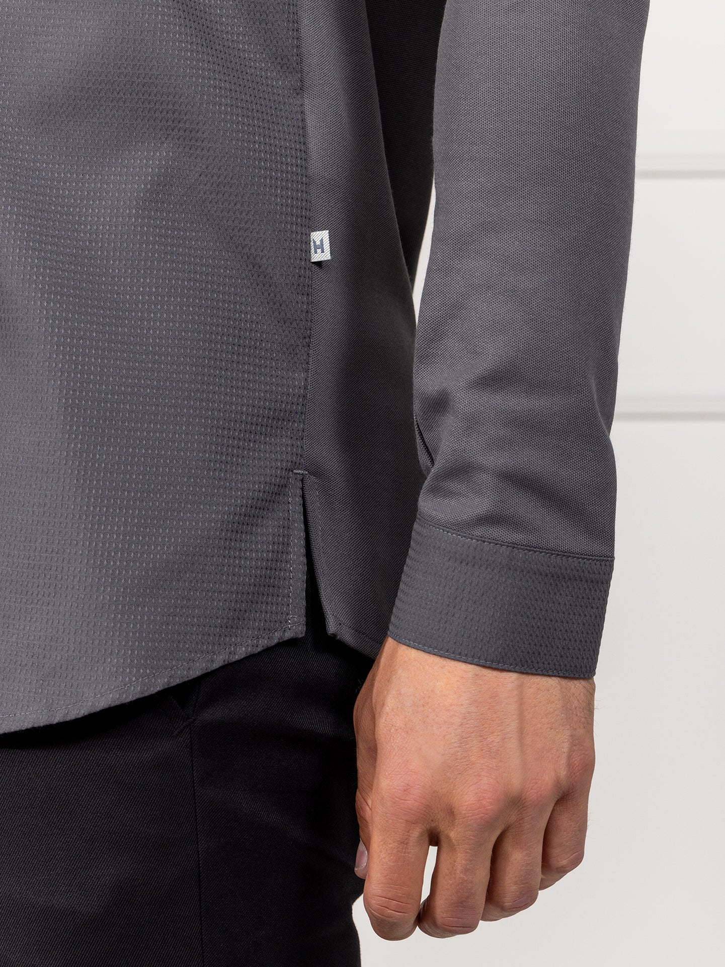 Chef Jacket Fabrice Dark Grey by Le Nouveau Chef -  ChefsCotton