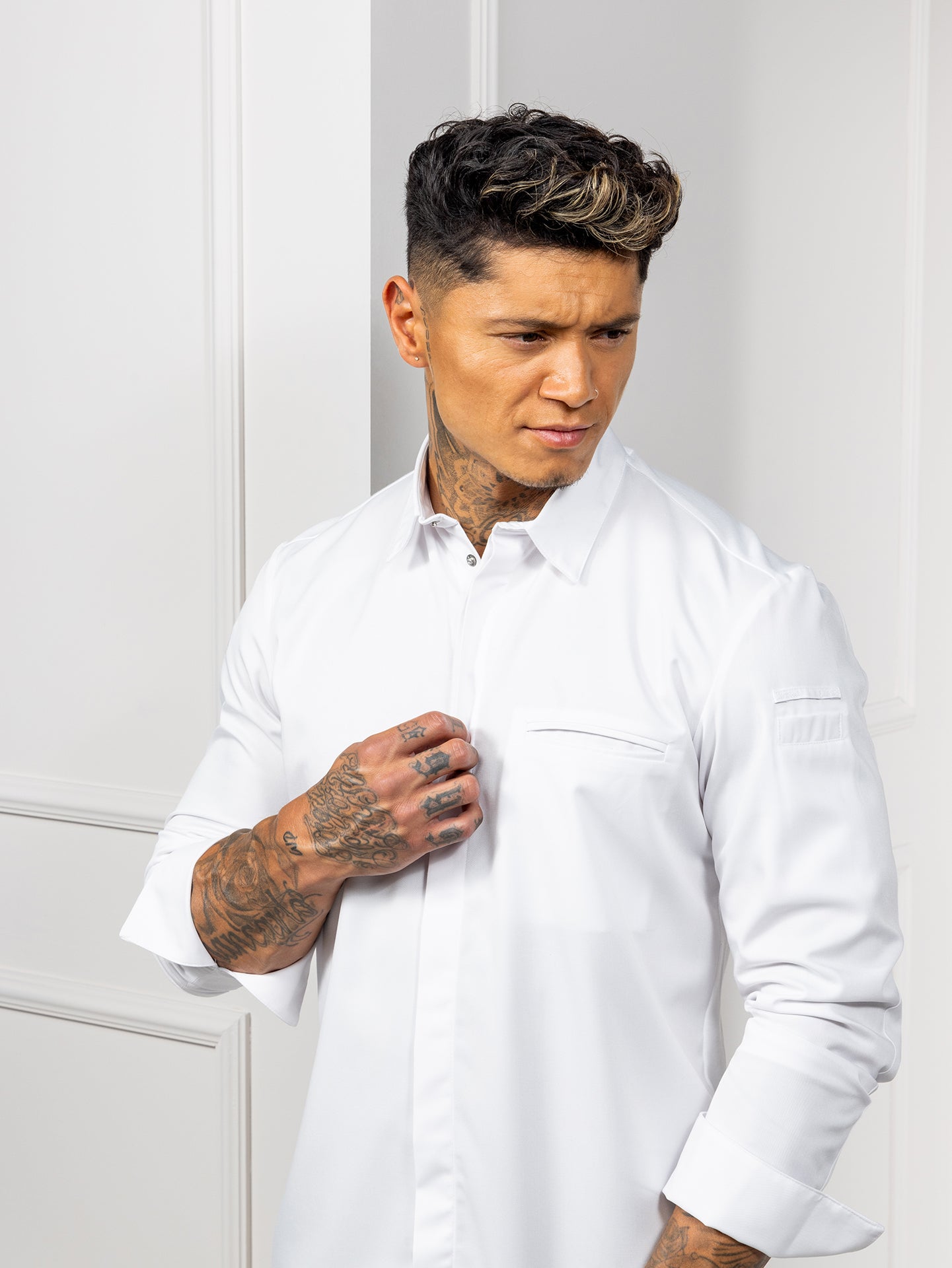 Chef Jacket Angelo White by Le Nouveau Chef -  ChefsCotton