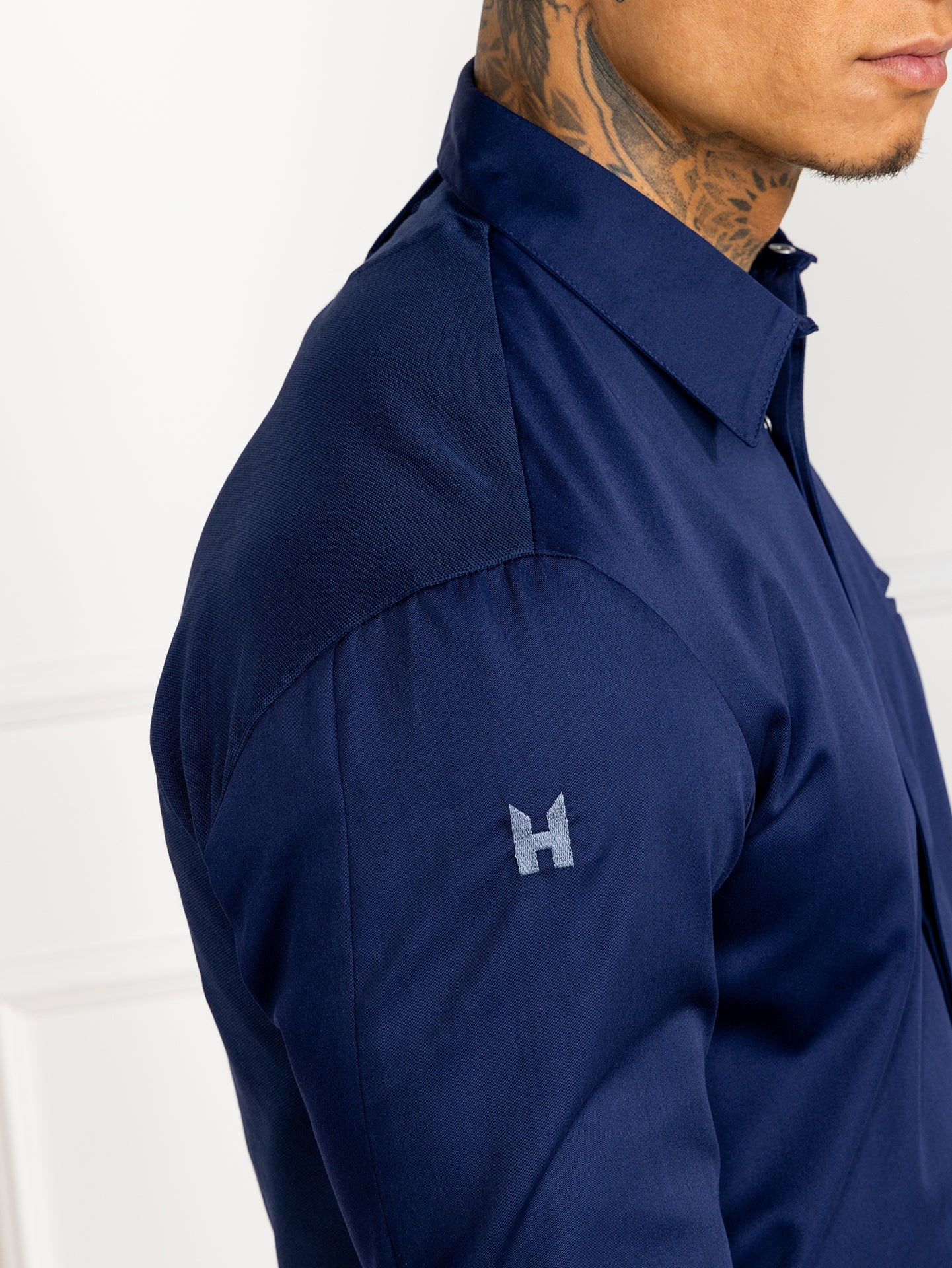 Chef Jacket Angelo Patriot Blue by Le Nouveau Chef -  ChefsCotton