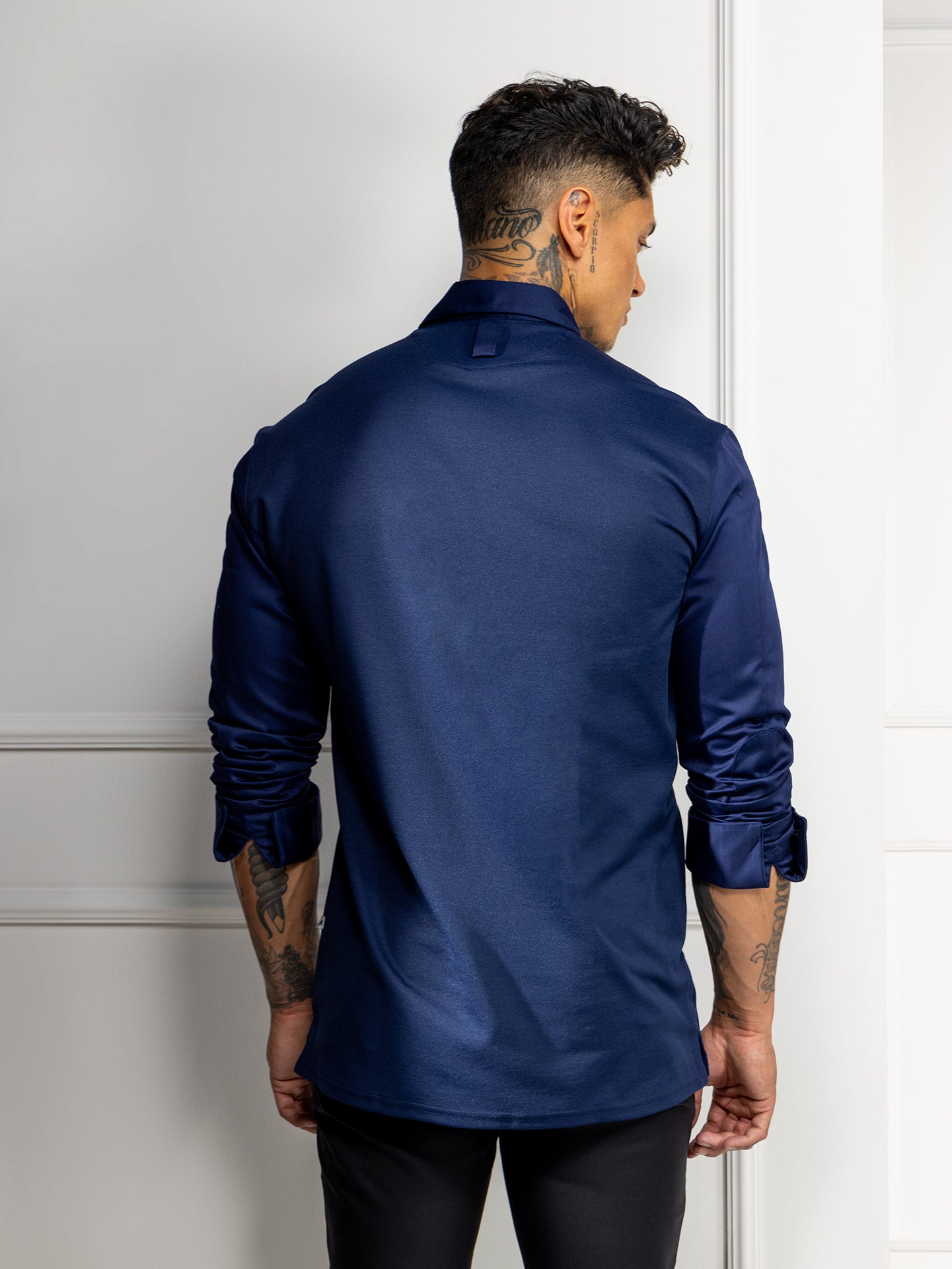 Chef Jacket Angelo Patriot Blue by Le Nouveau Chef -  ChefsCotton