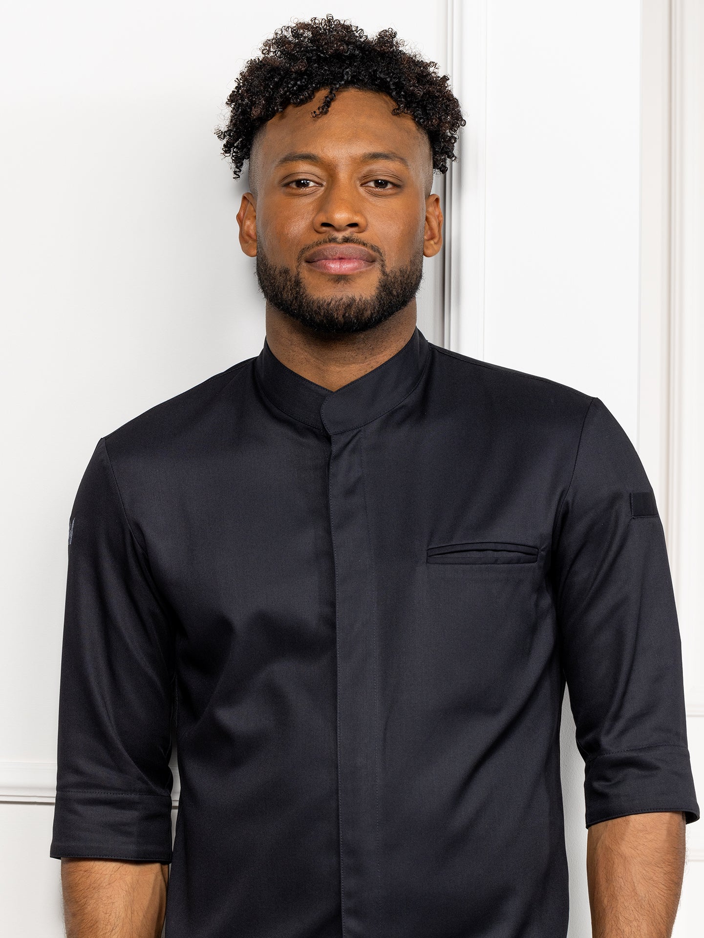 Chef Jacket Fabian Black by Le Nouveau Chef -  ChefsCotton