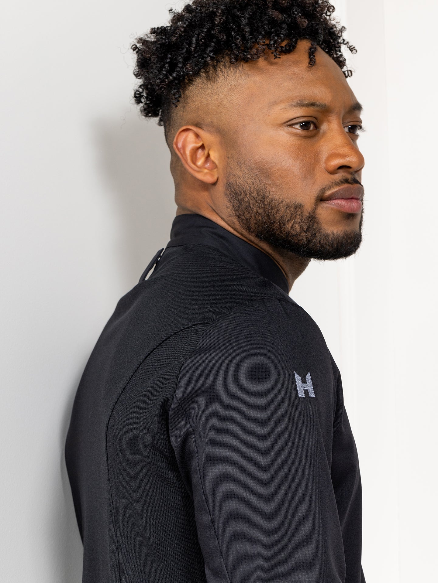 Chef Jacket Fabian Black by Le Nouveau Chef -  ChefsCotton