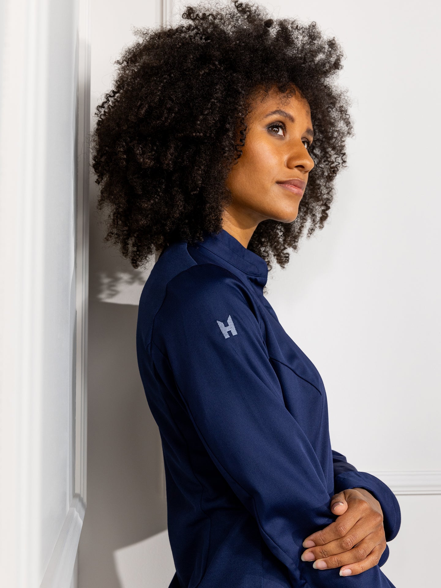 Chef Jacket Elise Patriot Blue by Le Nouveau Chef -  ChefsCotton