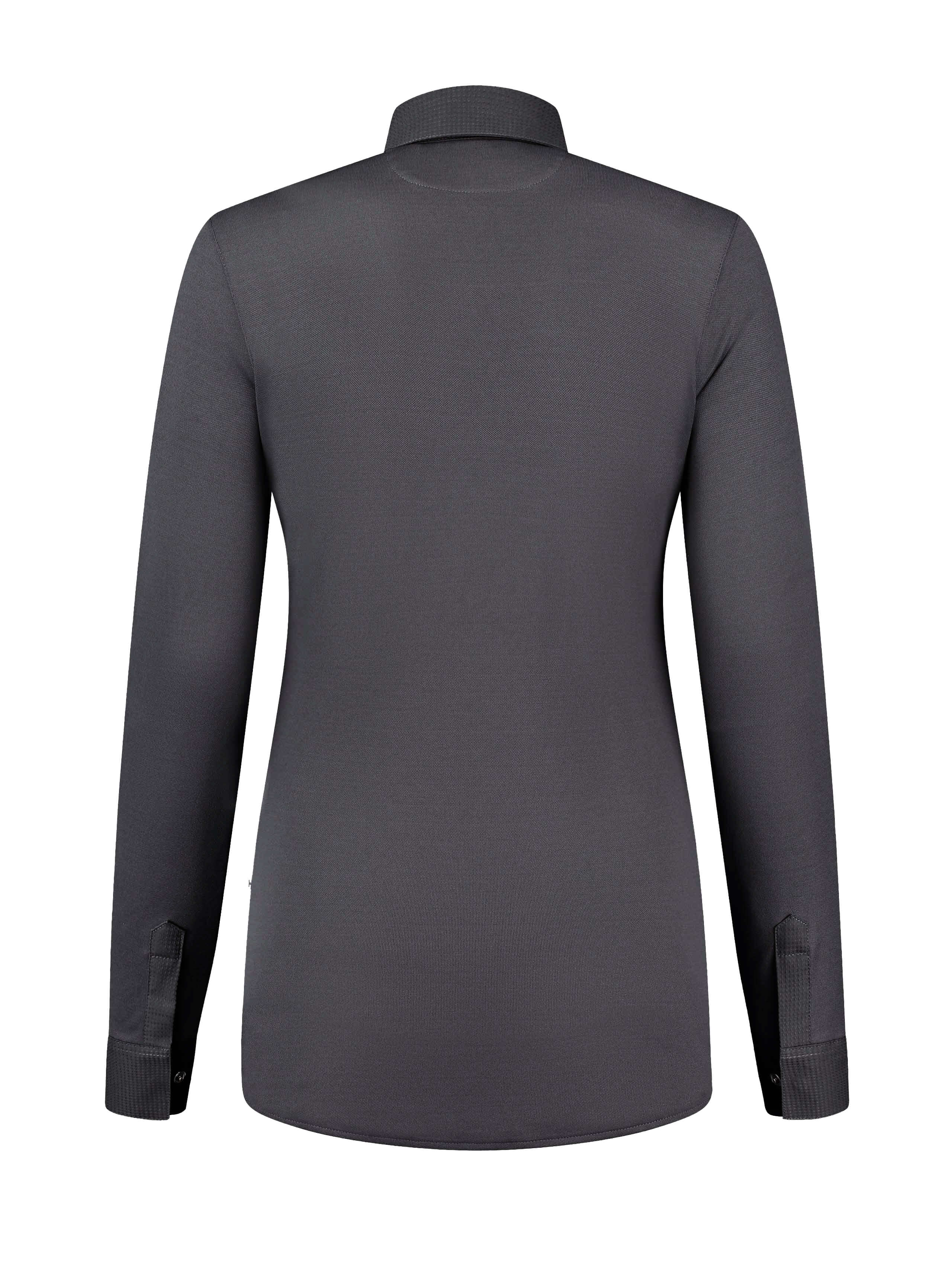 Chef Jacket Sophie Dark Grey by Le Nouveau Chef -  ChefsCotton