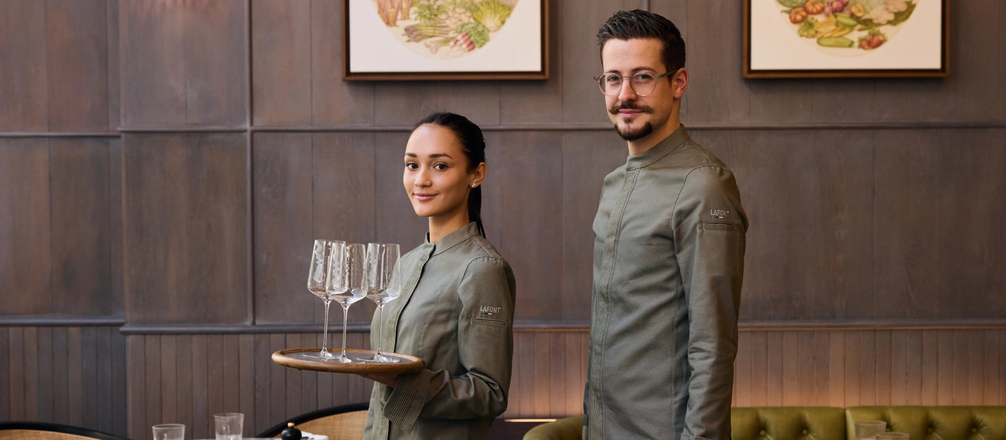 2026 LaFont Chef Jackets for Men and Women Spring - Summer - ChefsCotton - DT