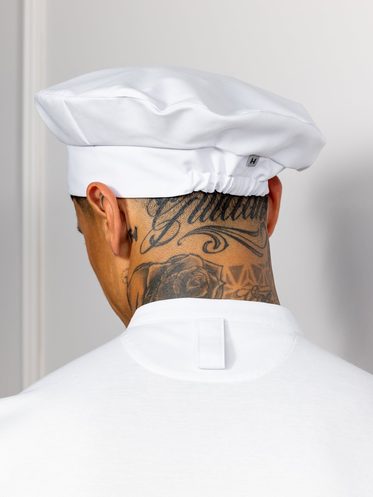 Chef Hat Baret White by Le Nouveau Chef -  ChefsCotton