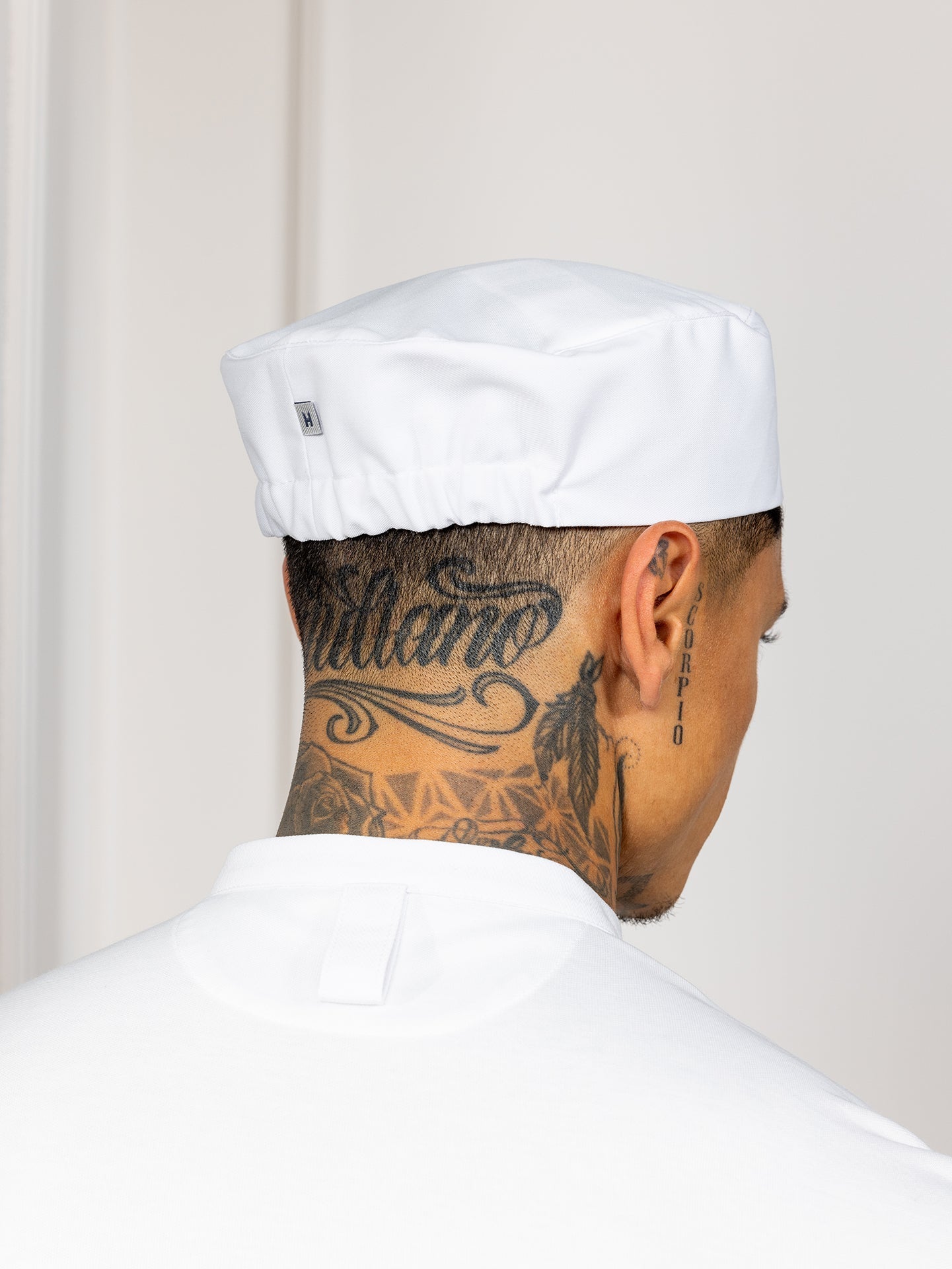 Chef Hat Fez White by Le Nouveau Chef -  ChefsCotton
