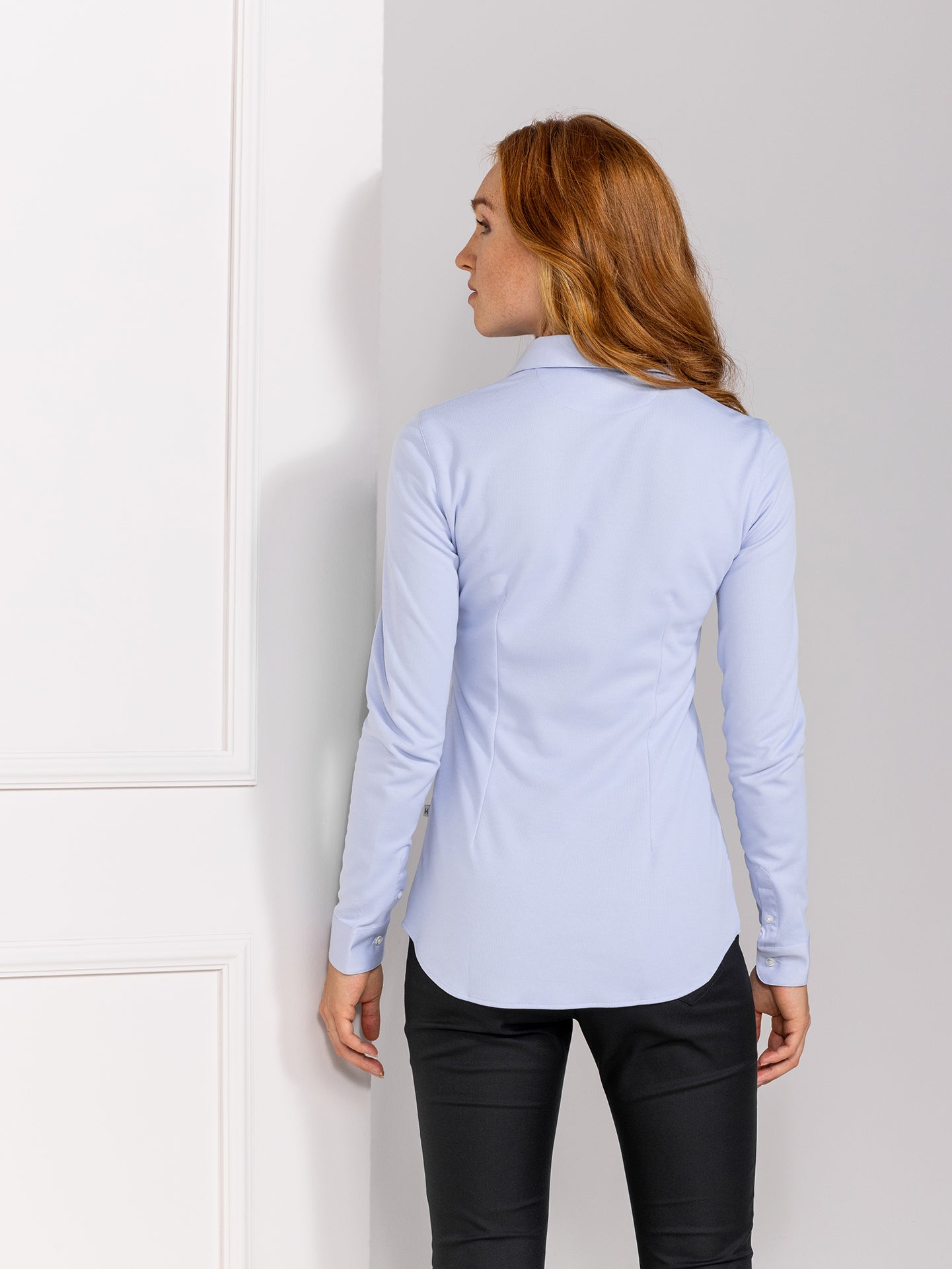 Blouse Demy Sky Blue by Le Nouveau Chef -  ChefsCotton