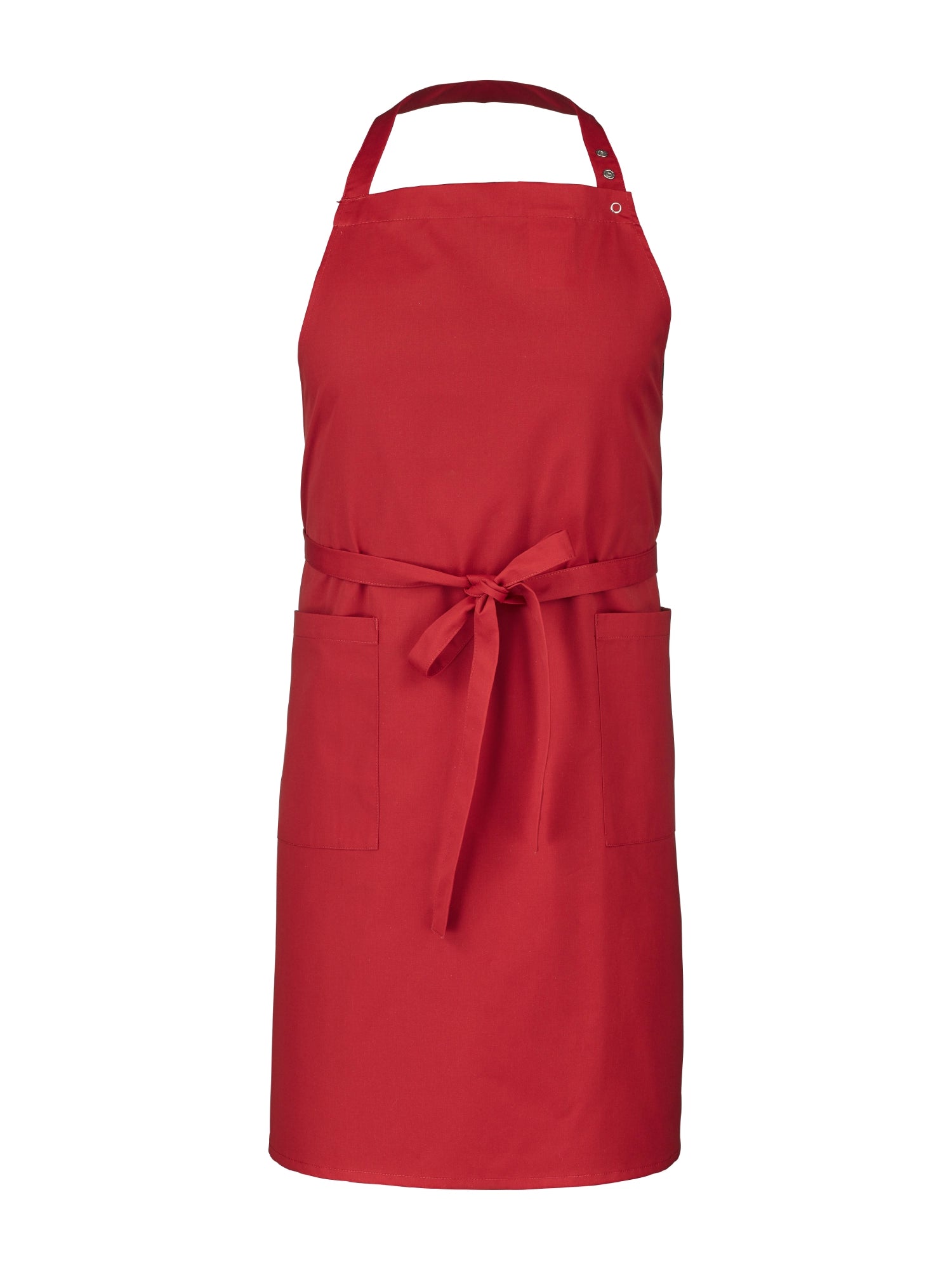 Bib Apron Galanga Red by LaFont - ChefsCotton
