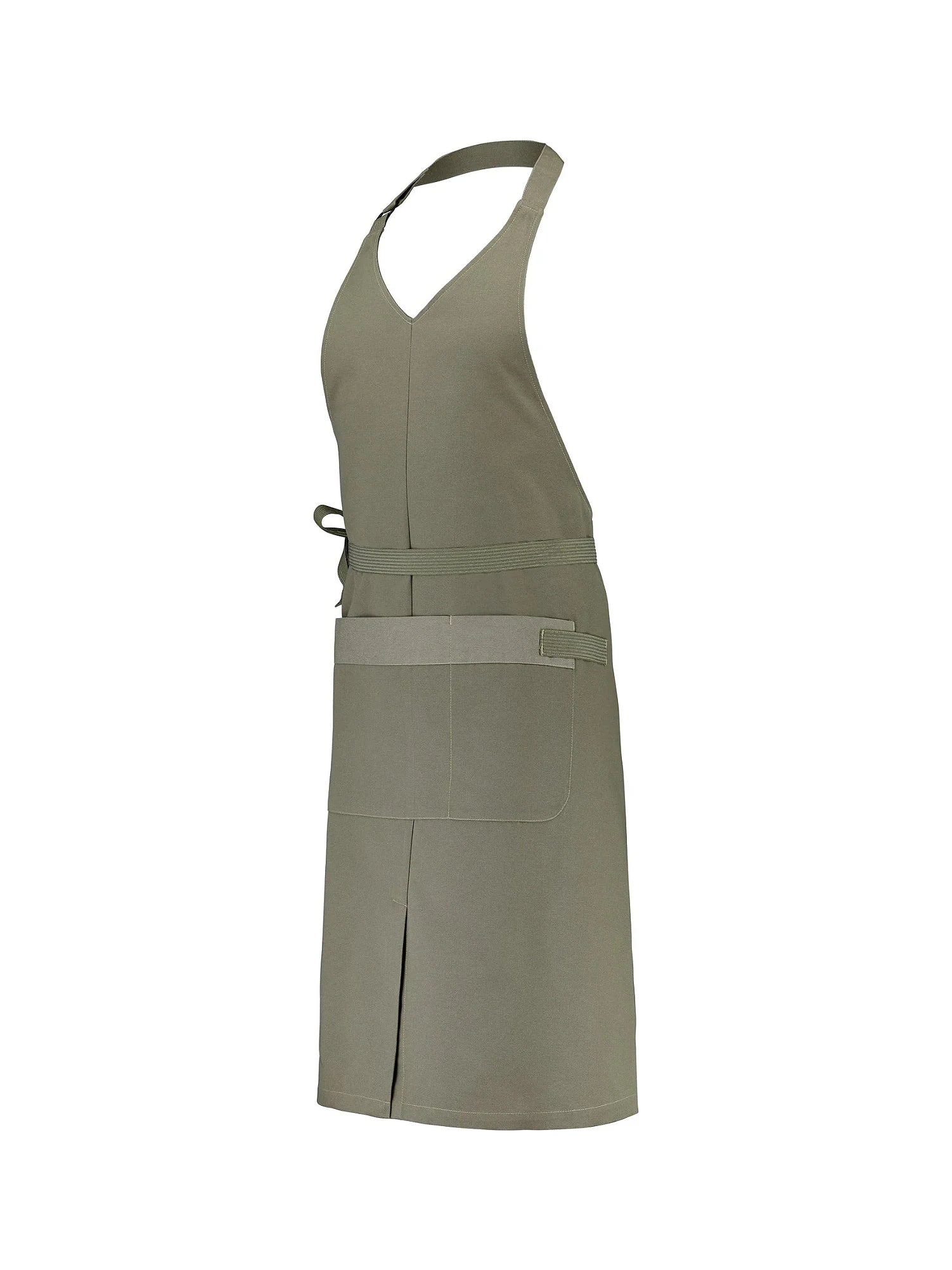 Bib Apron Ginger Khaki Green