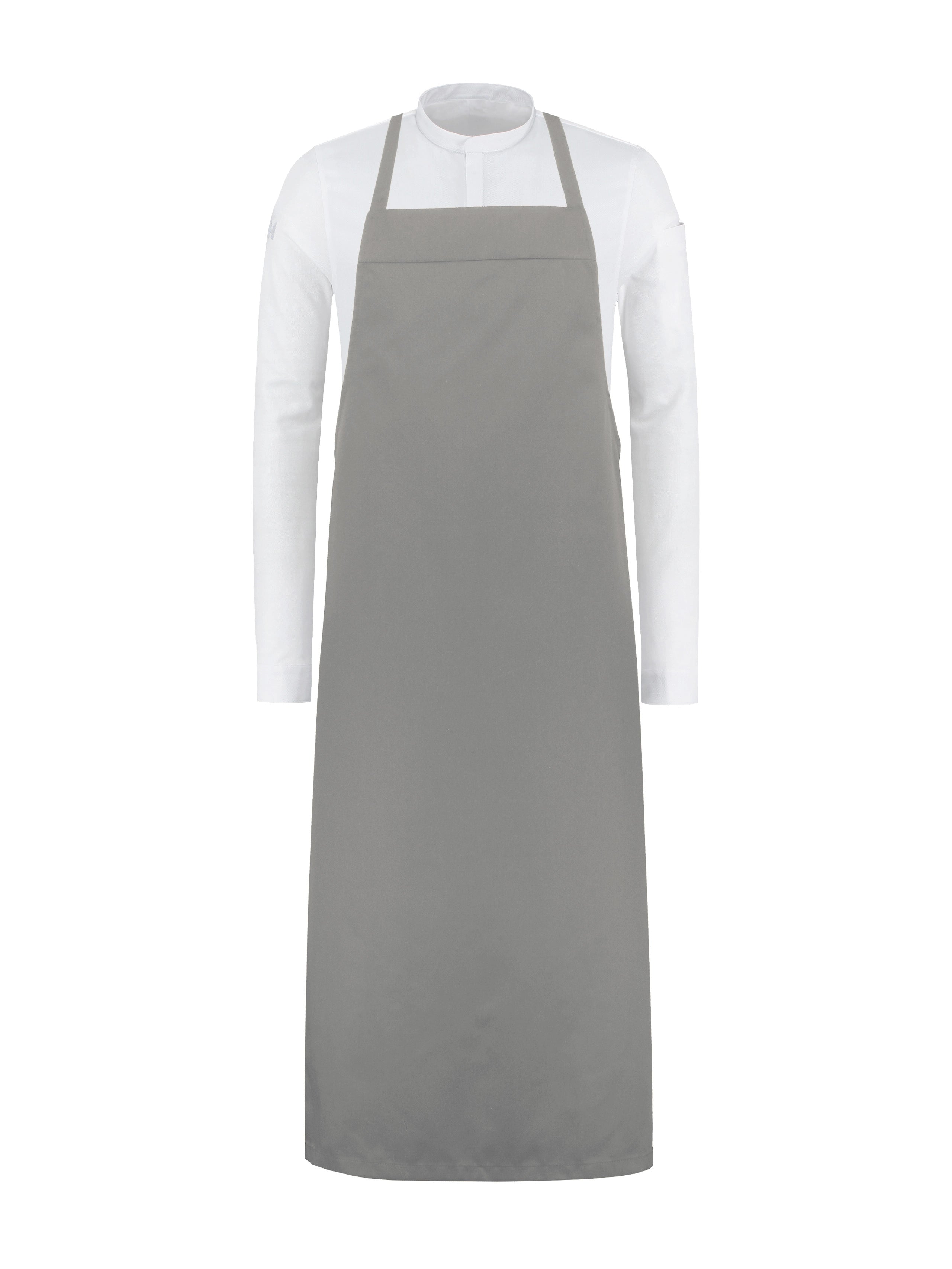 Bib Apron Denver Slate Grey by Le Nouveau Chef -  ChefsCotton