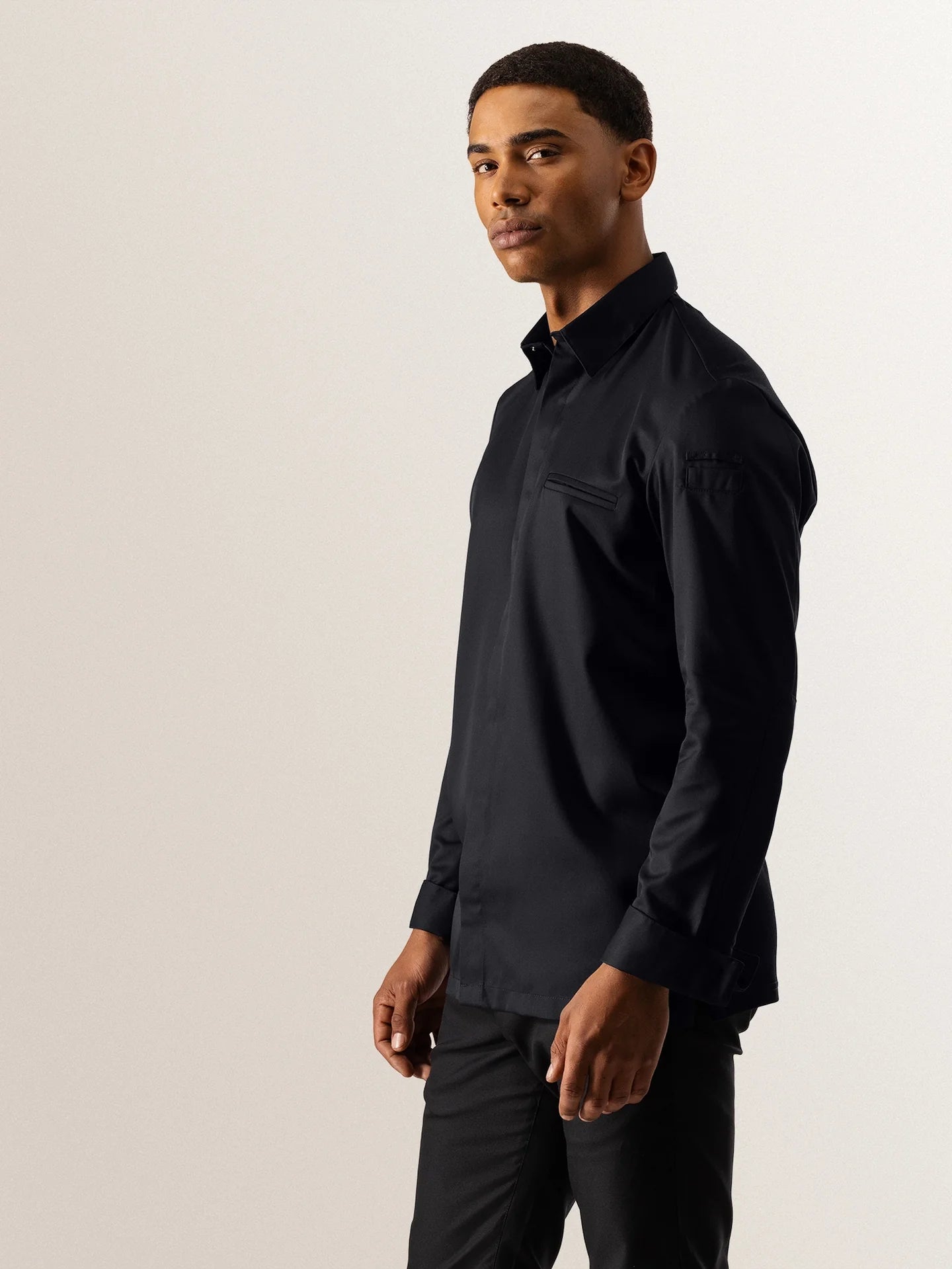 Chef Jacket Angelo Black by Le Nouveau Chef -  ChefsCotton