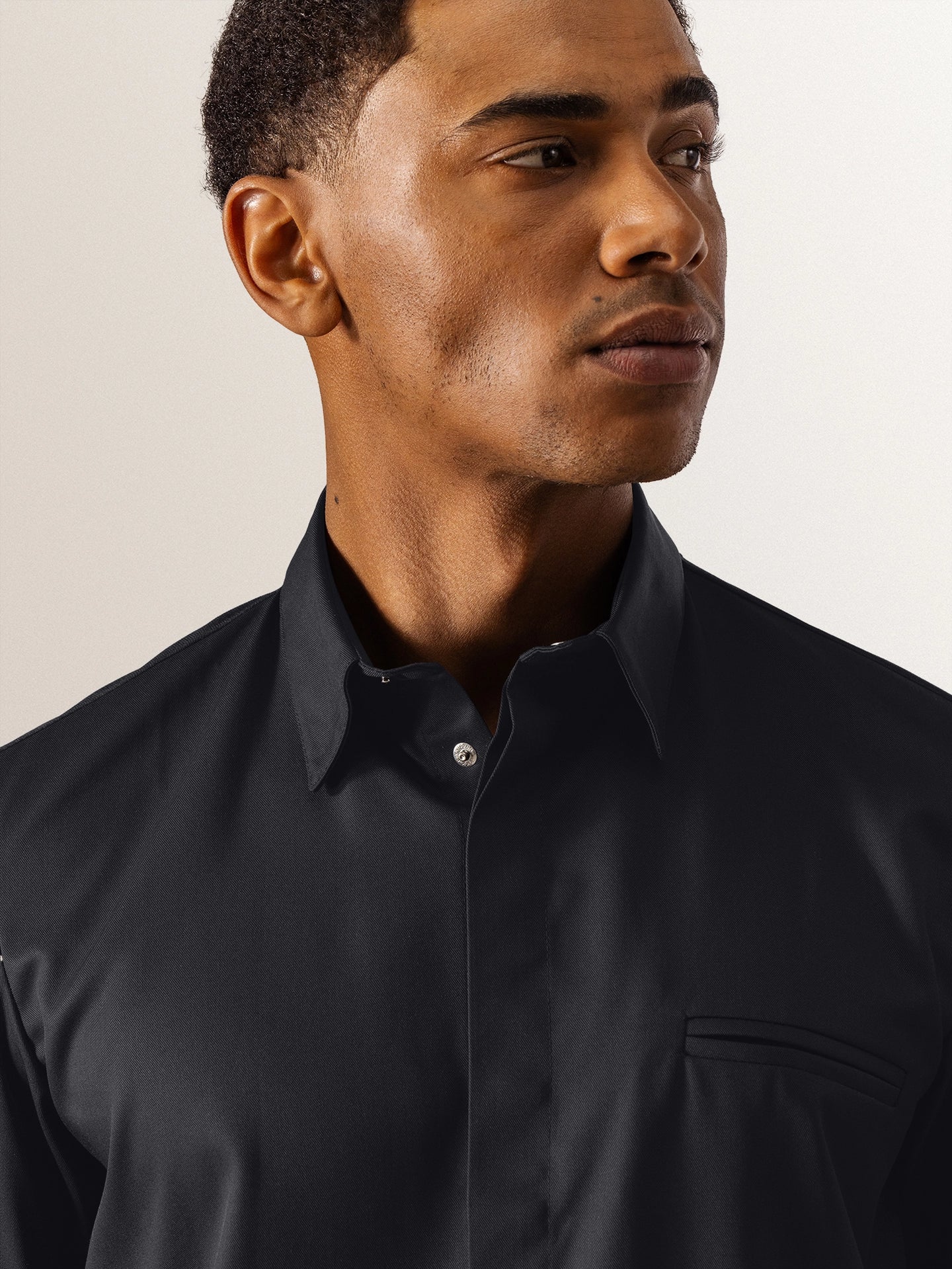 Chef Jacket Angelo Black by Le Nouveau Chef -  ChefsCotton
