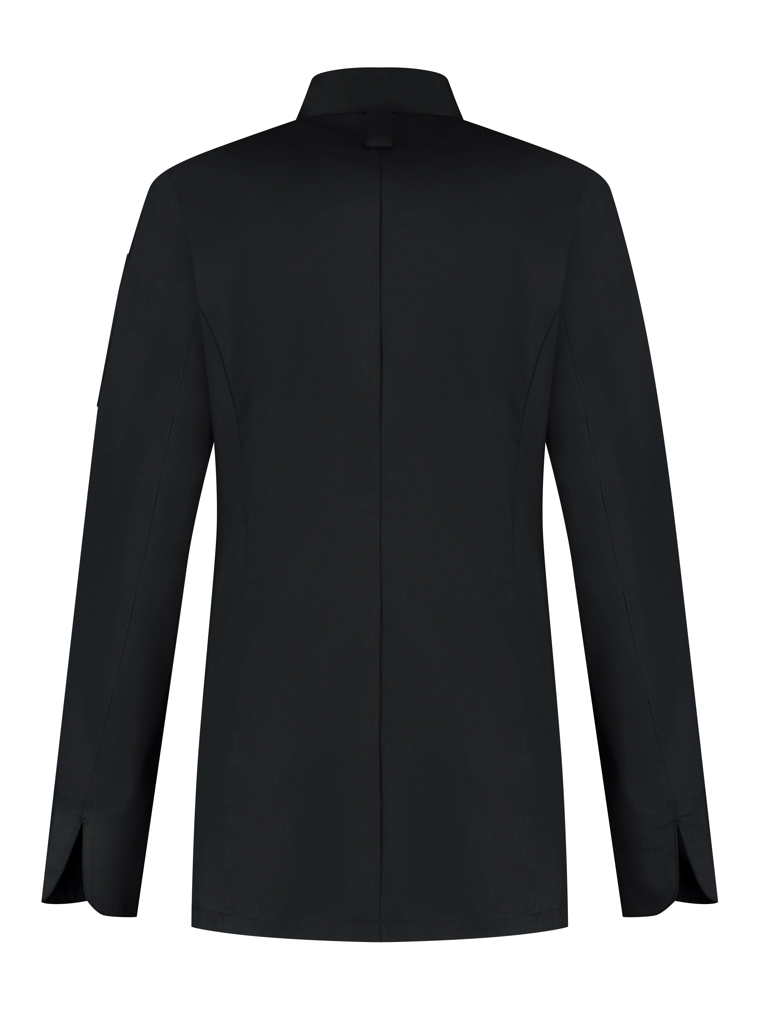 Chef Jacket Arlette Black by Le Nouveau Chef -  ChefsCotton