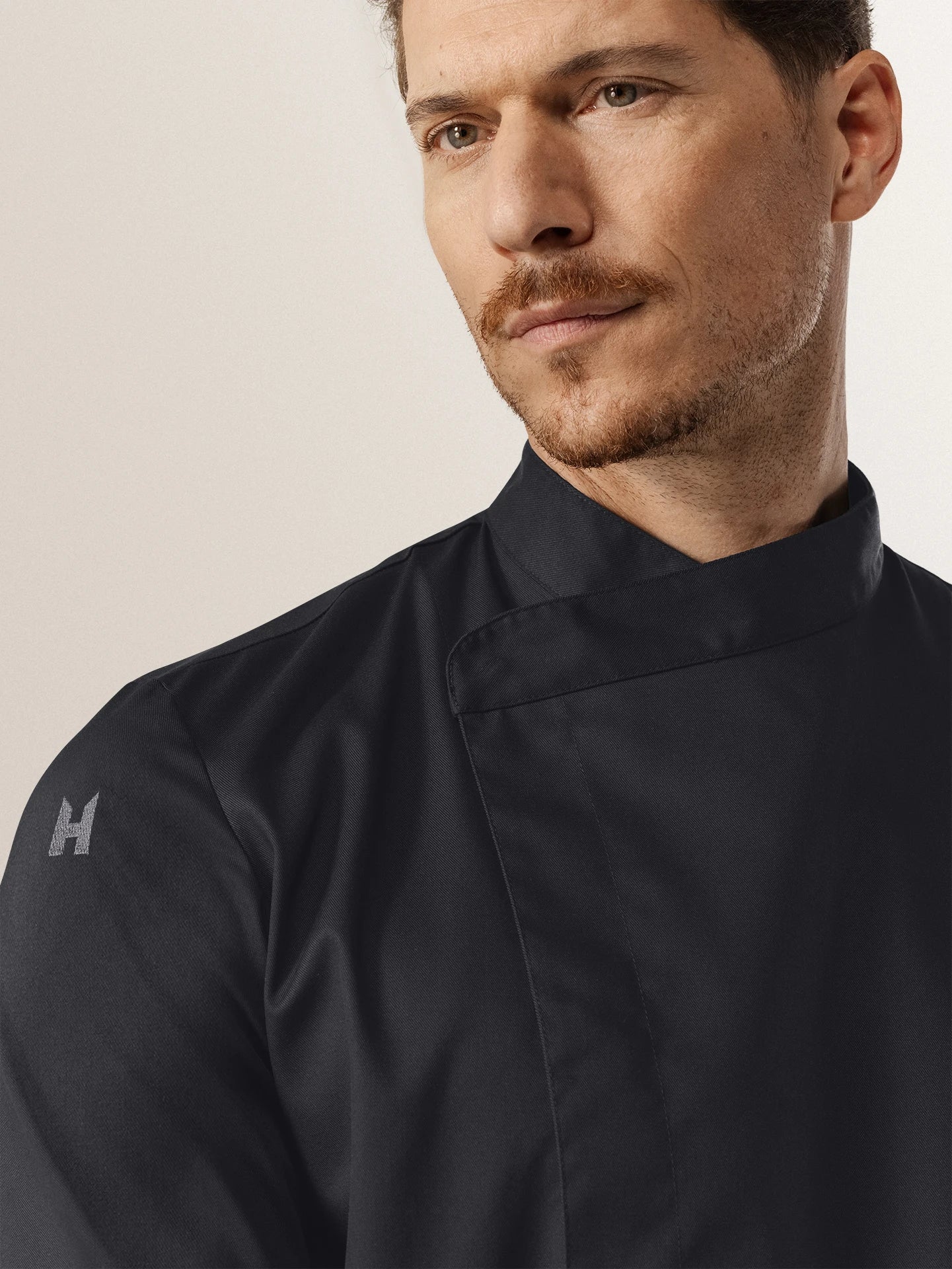 Chef Jacket Arnoux Black by Le Nouveau Chef -  ChefsCotton