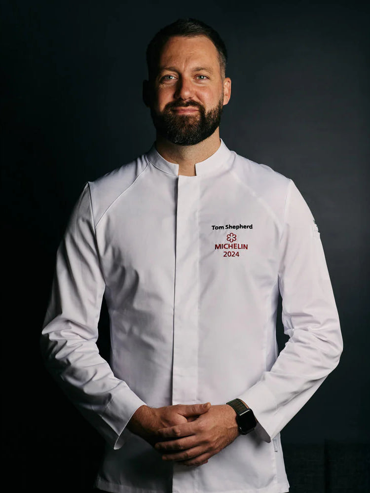 Chef Jacket Basil 2 White by LaFont -  ChefsCotton