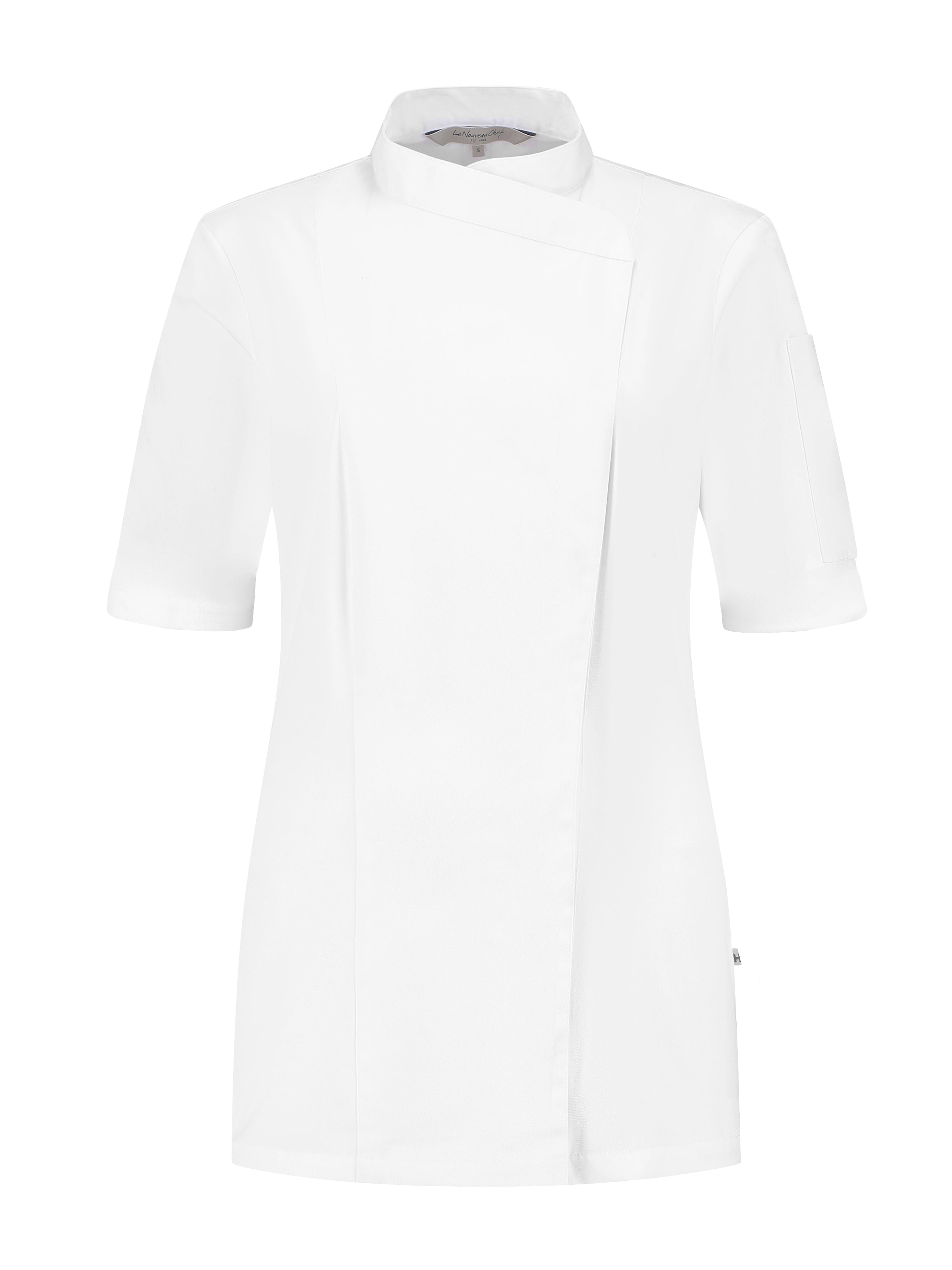 Chef Jacket Brunelle White by Le Nouveau Chef -  ChefsCotton