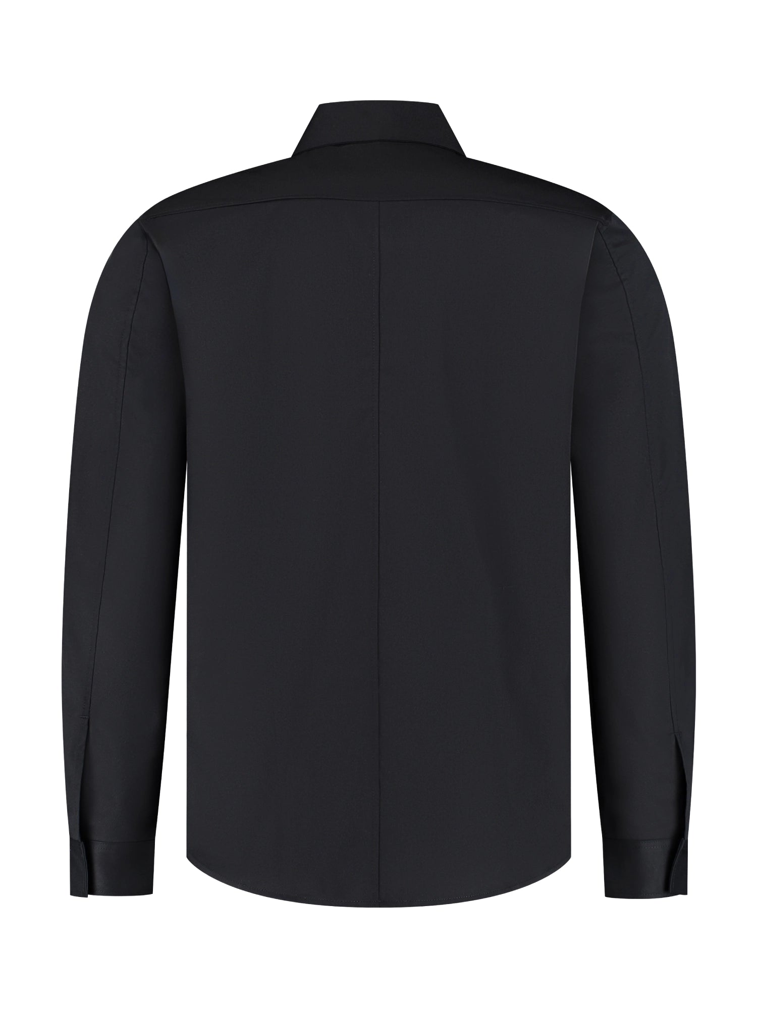Chef Jacket Damian Black Le Nouveau Chef with zipper and overshirt ChefsCotton