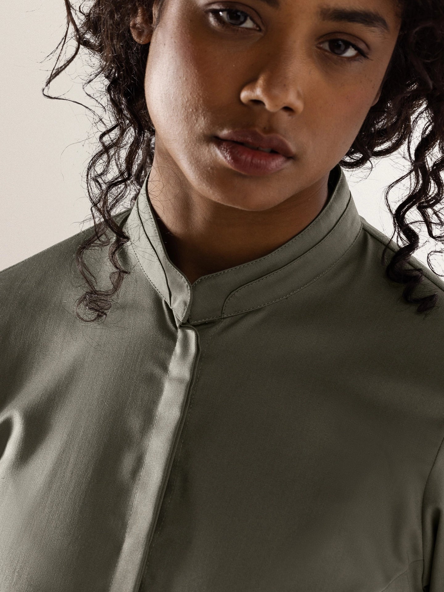 Chef Jacket Elise Olivette women - fabric detail