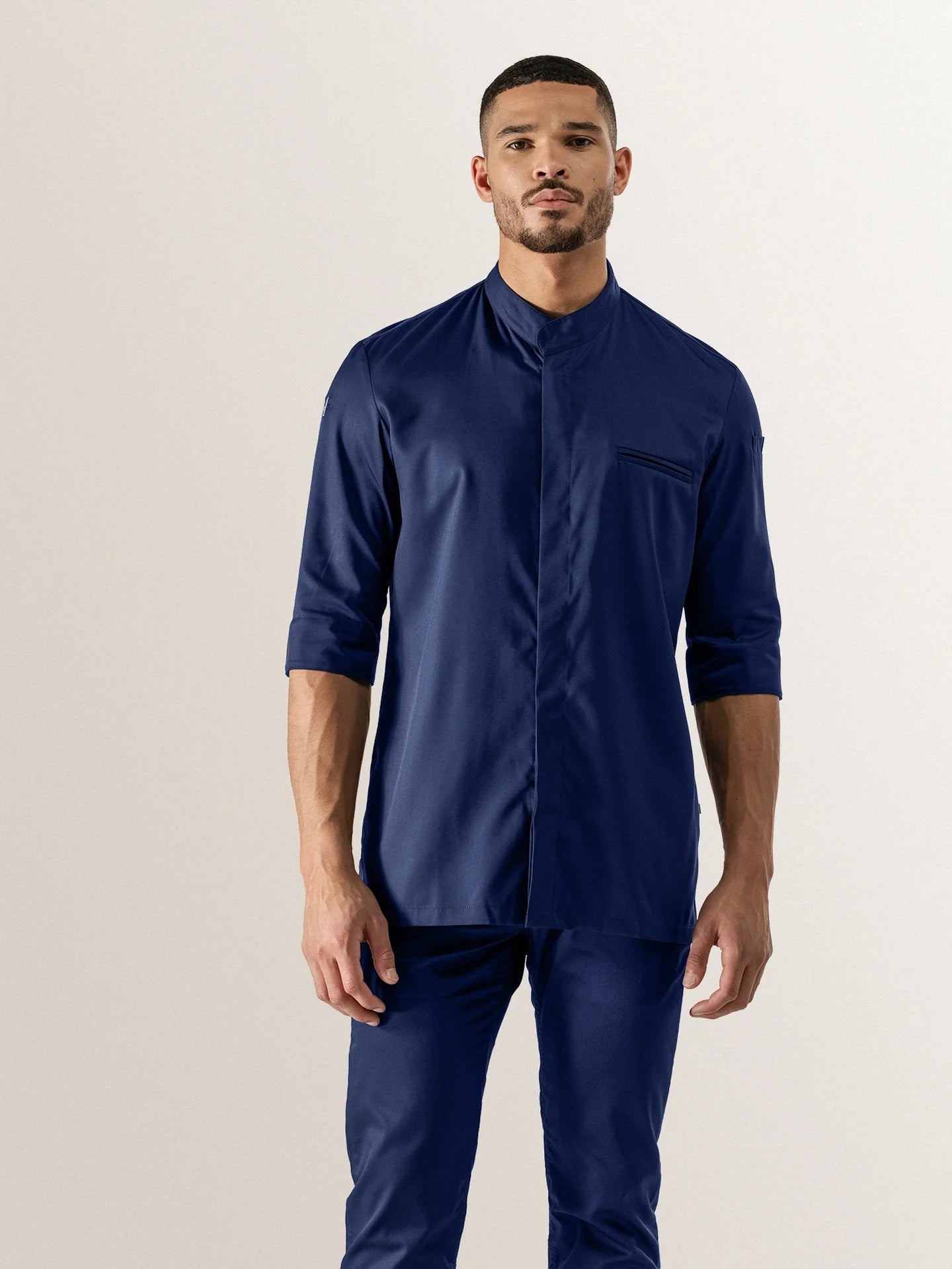 Chef Jacket Fabian Patriot Blue by Le Nouveau Chef -  ChefsCotton