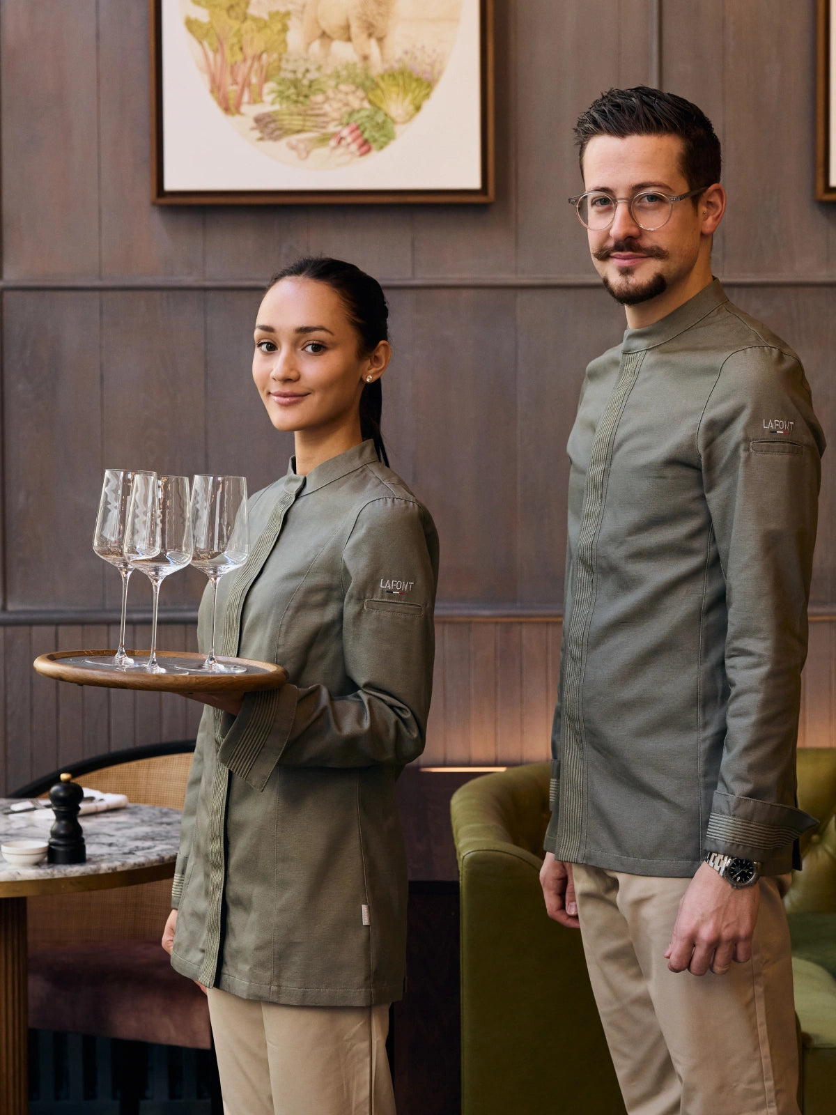 Chef Jacket Gombo Khaki