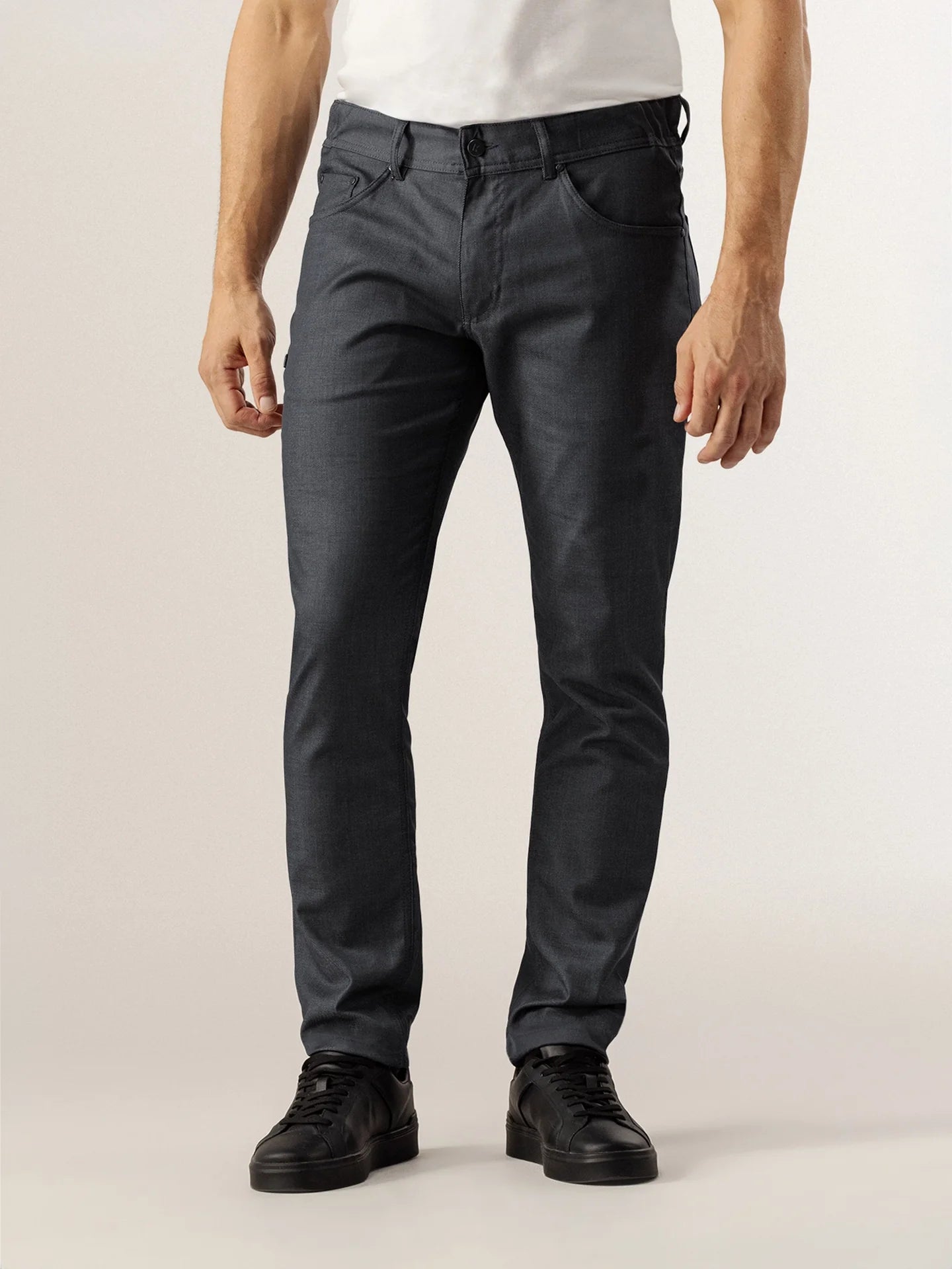 Chef Pants Chicago Black Denim by Le Nouveau Chef -  ChefsCotton