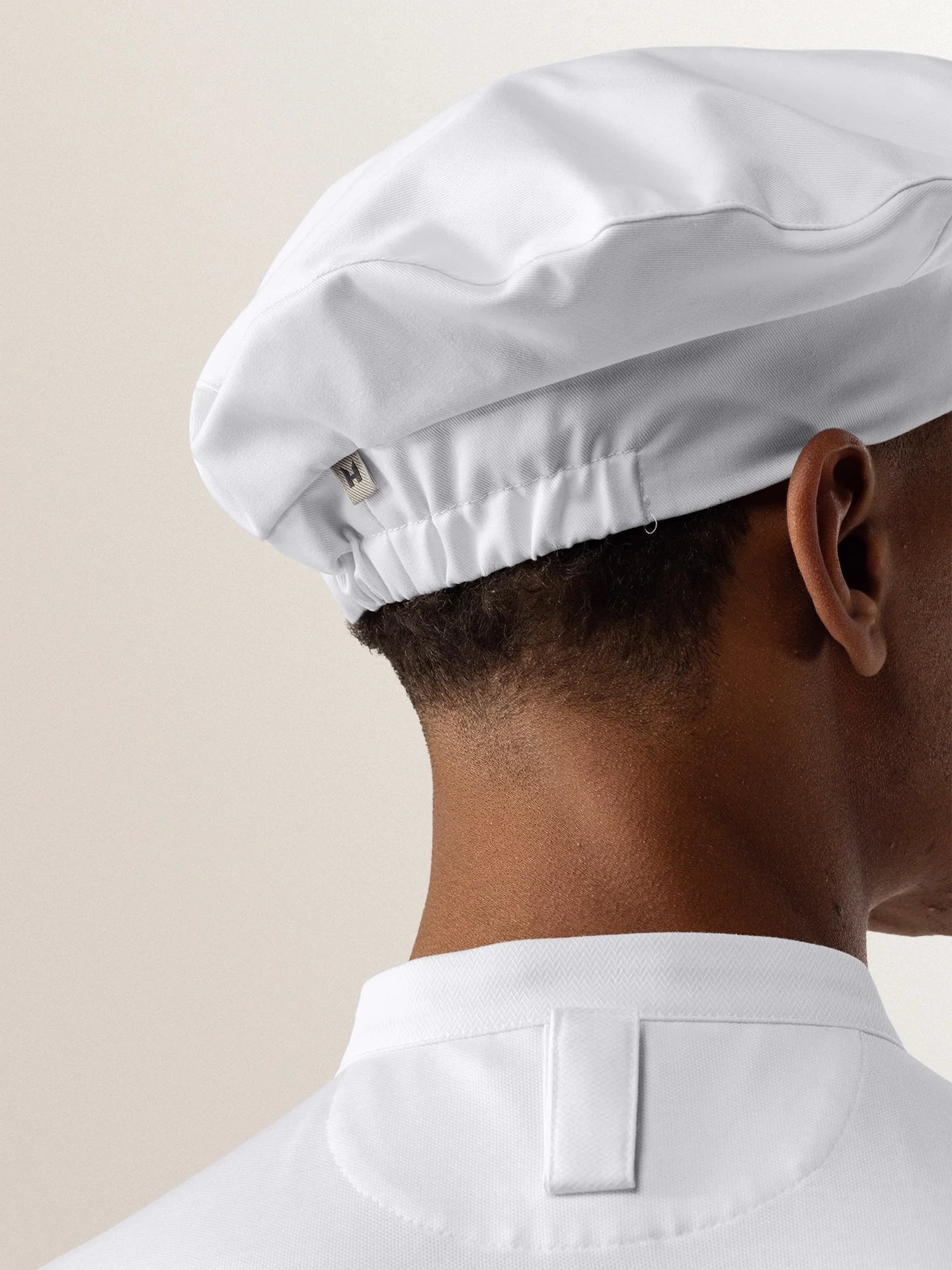 Chef Hat Baret White by Le Nouveau Chef -  ChefsCotton