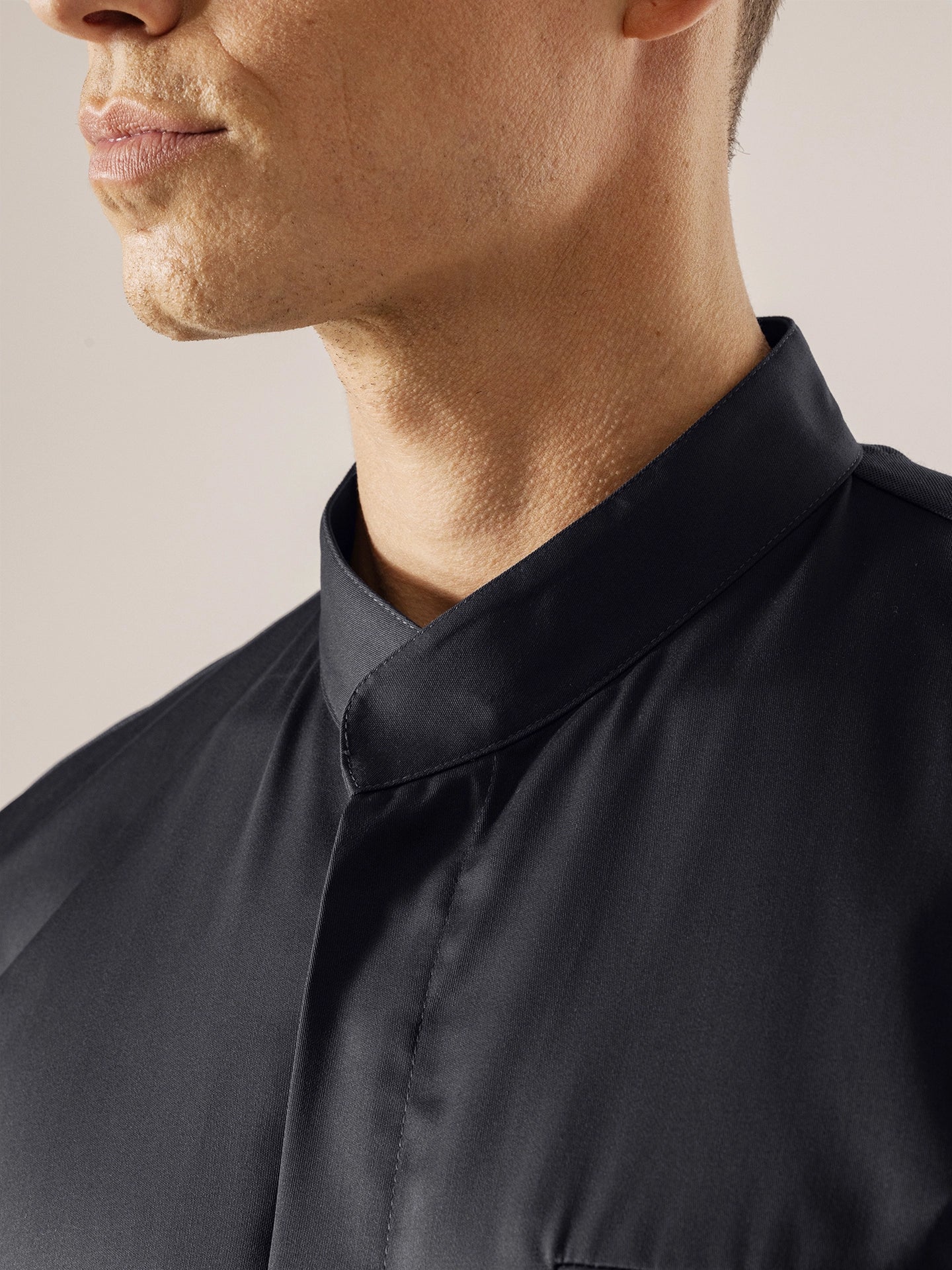 Chef Jacket Alain Dark Grey by Le Nouveau Chef -  ChefsCotton