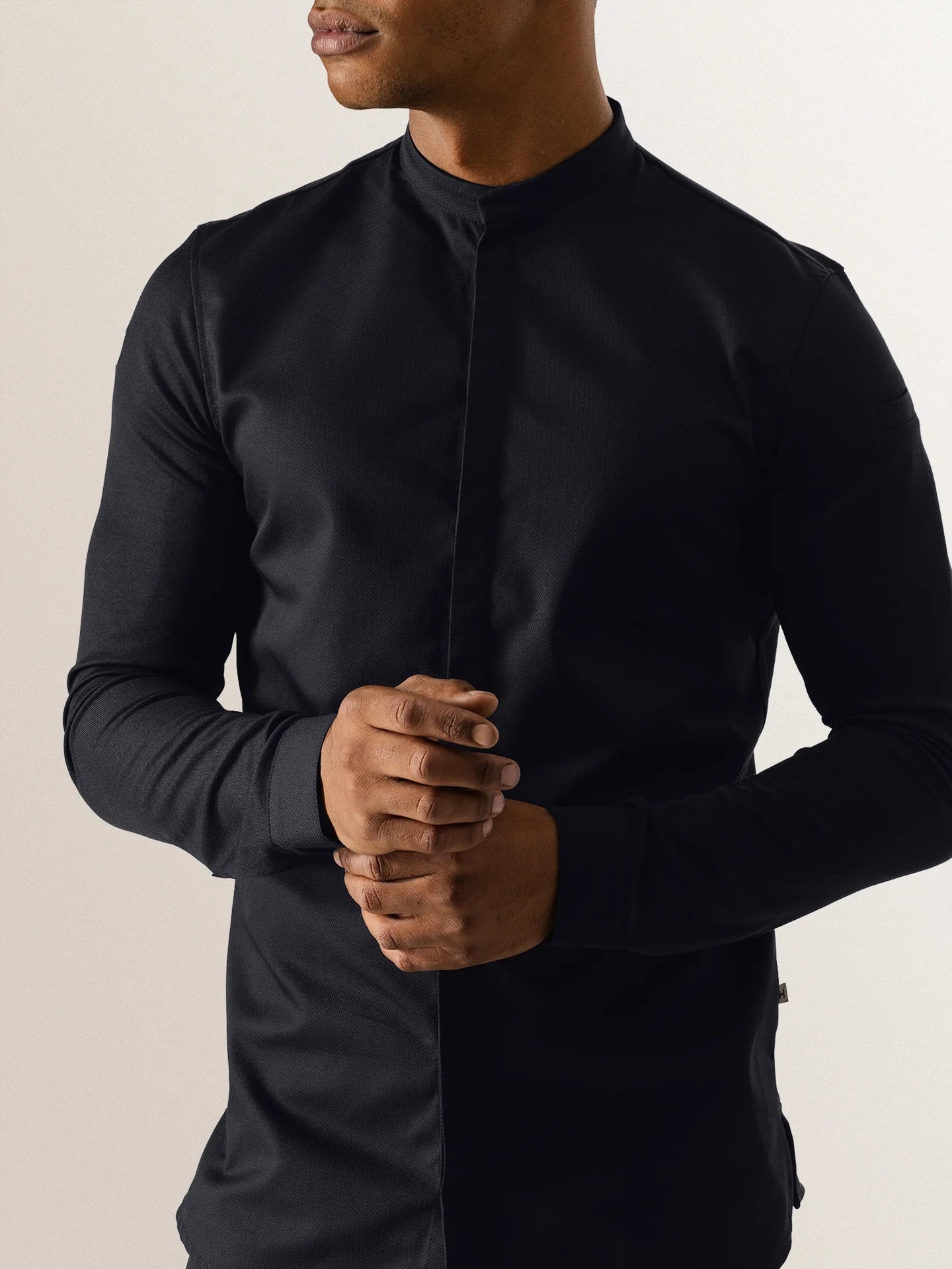 Chef Jacket Julien Black by Le Nouveau Chef -  ChefsCotton