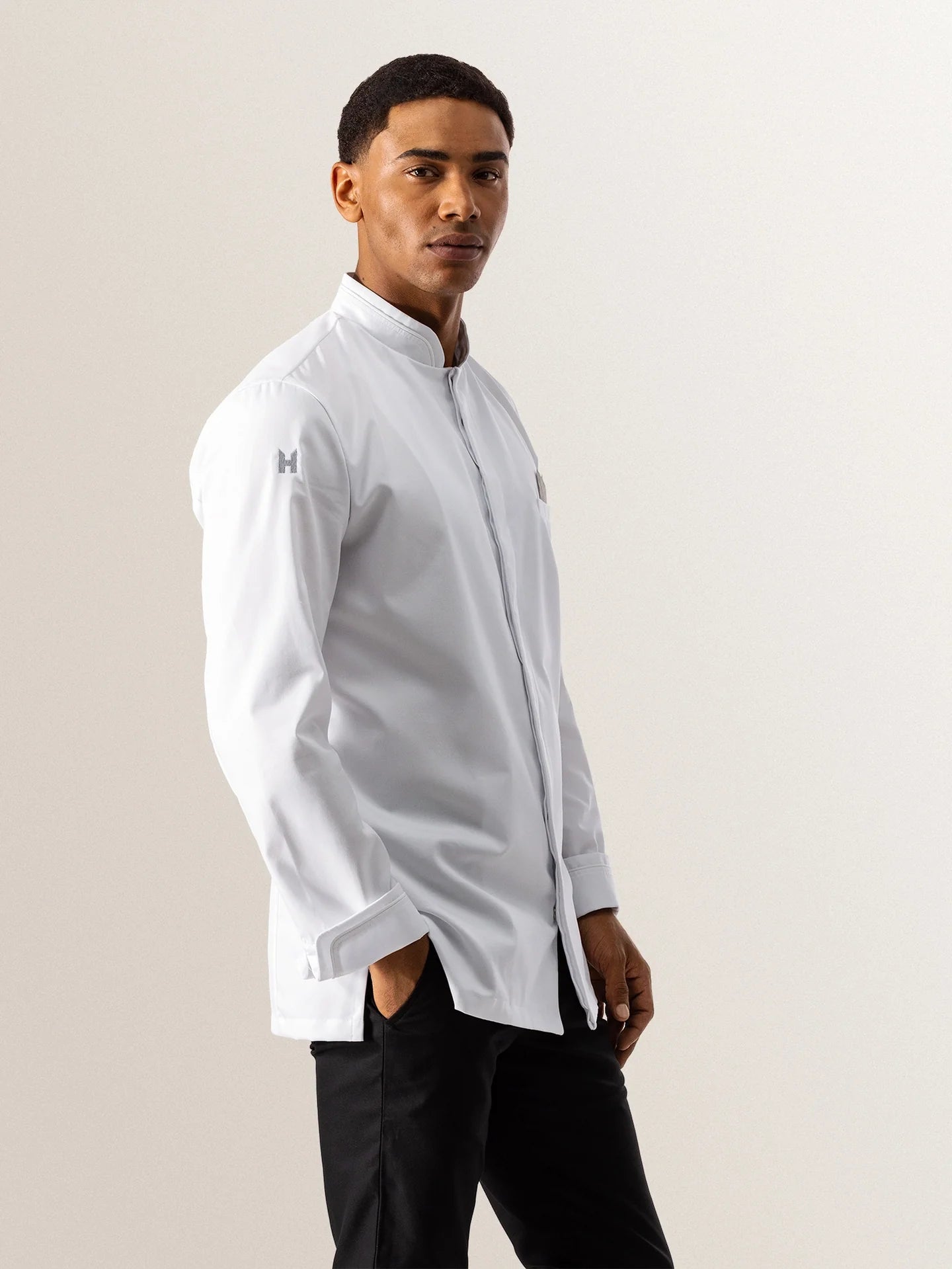 Chef Jacket Falco White by Le Nouveau Chef -  ChefsCotton