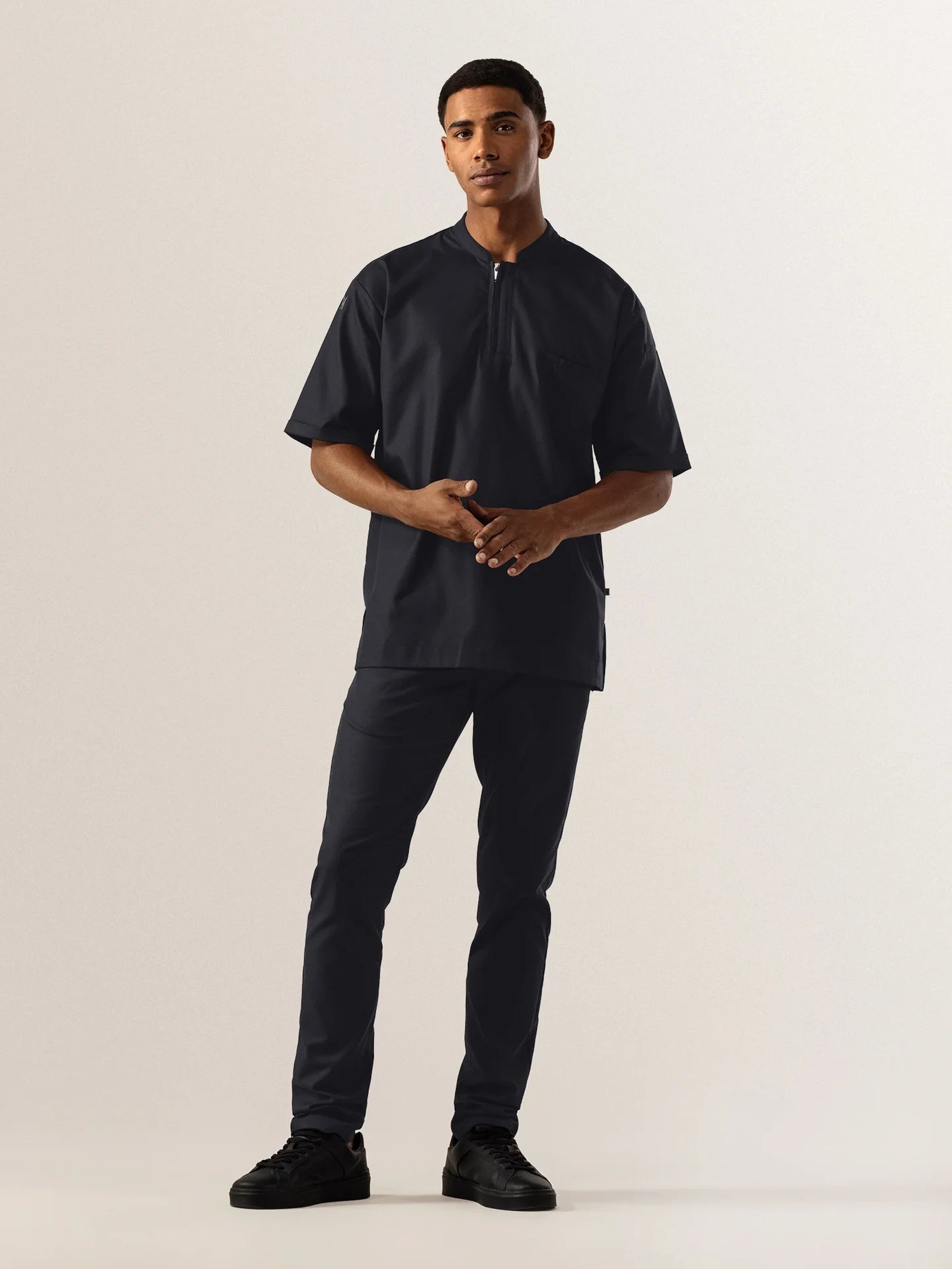 Chef T-shirt Henrique Black by Le Nouveau Chef -  ChefsCotton