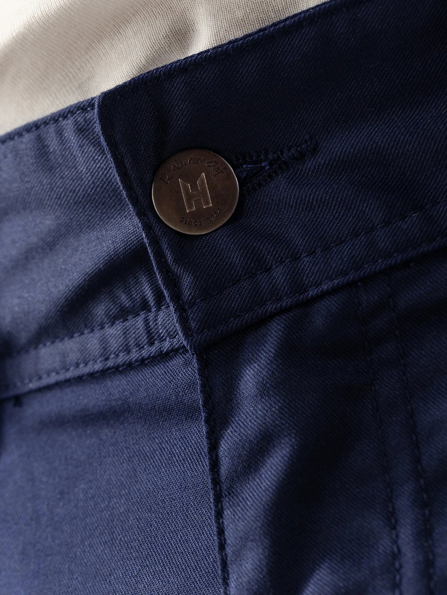 Pants Oregon Navy by Le Nouveau Chef -  ChefsCotton