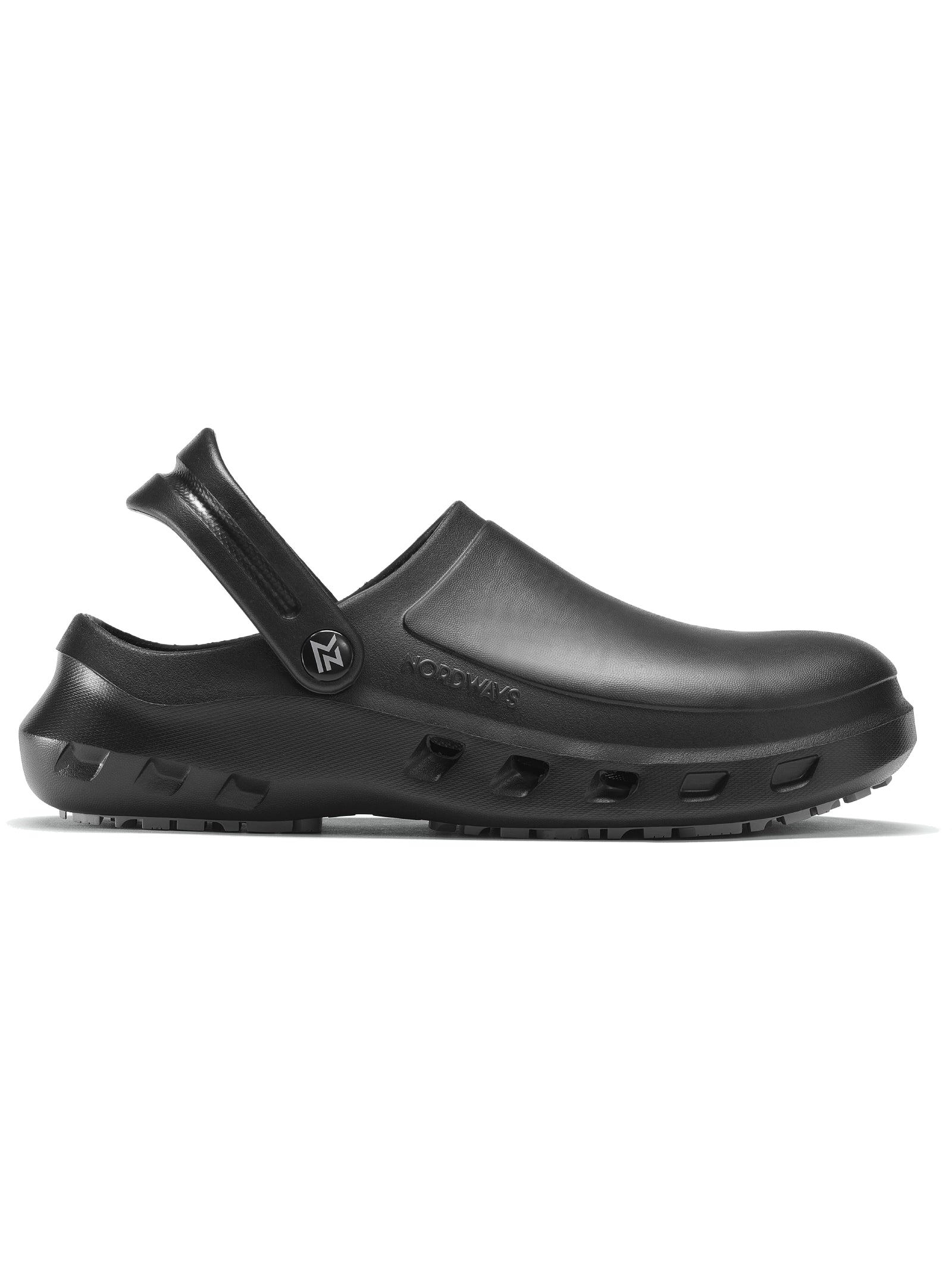 Kitchen Clog NFORZ Black by Nordways -  ChefsCotton