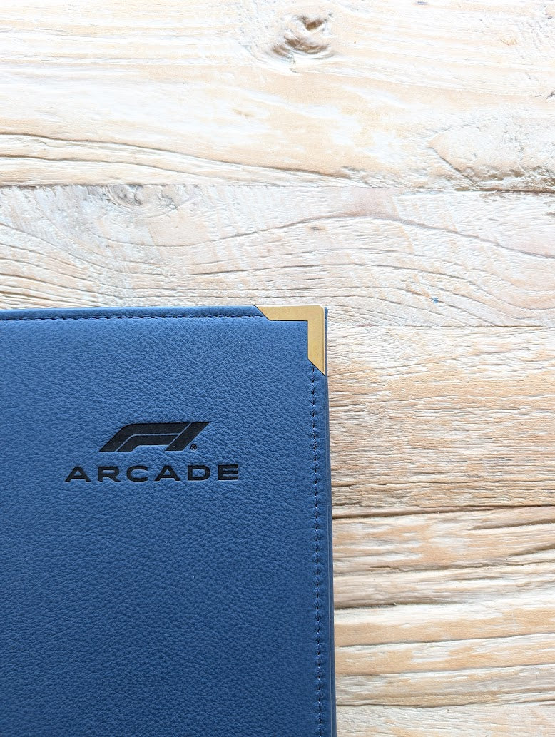 Custom Leather Menu Cover Deluxe Hardcover Style - ChefsCotton