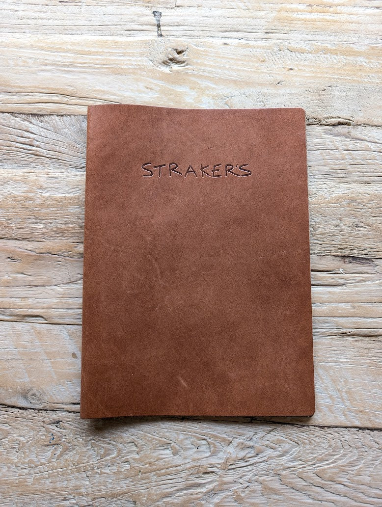 Create your Saddlehide Flex Menu Cover Magazine Style - ChefsCotton