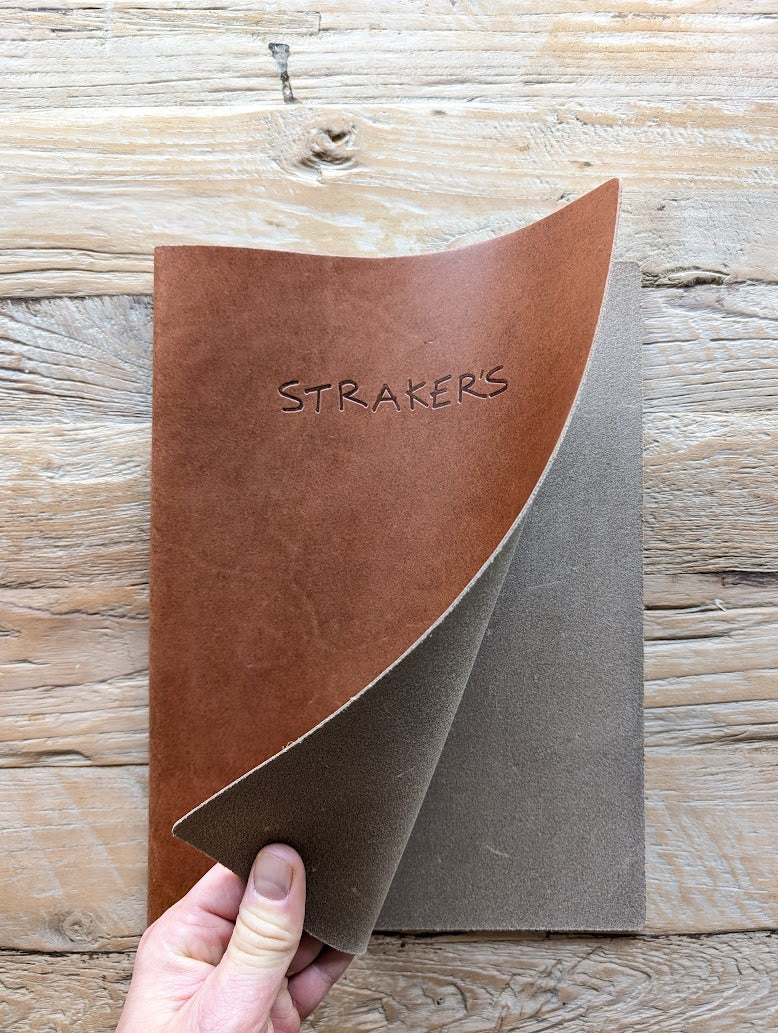 Create your Saddlehide Flex Menu Cover Magazine Style - ChefsCotton