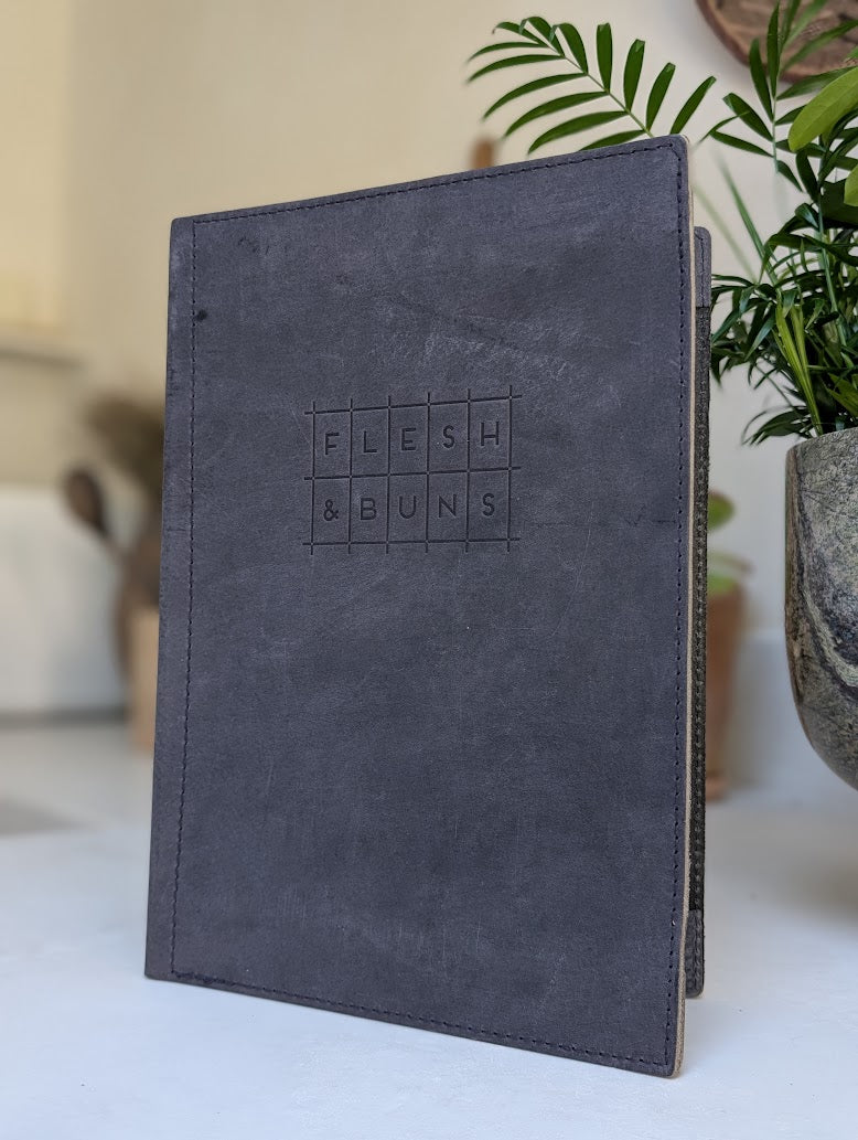 Order and design your custom menu covers at ChefsCotton