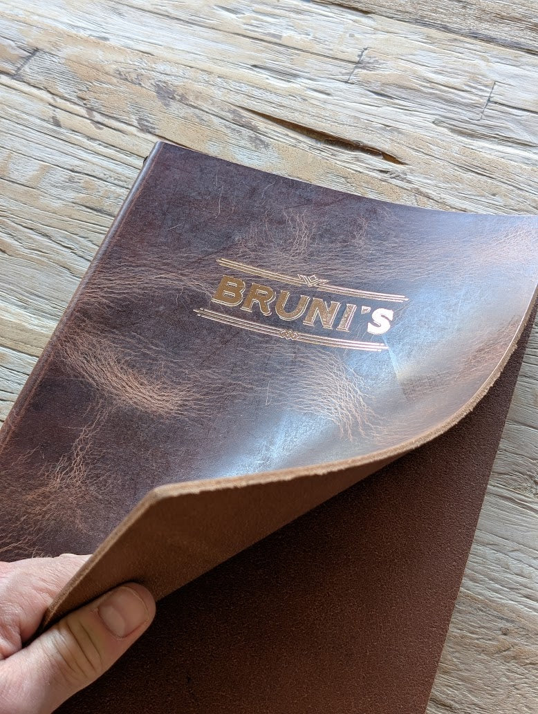 Order and design your custom menu covers at ChefsCotton