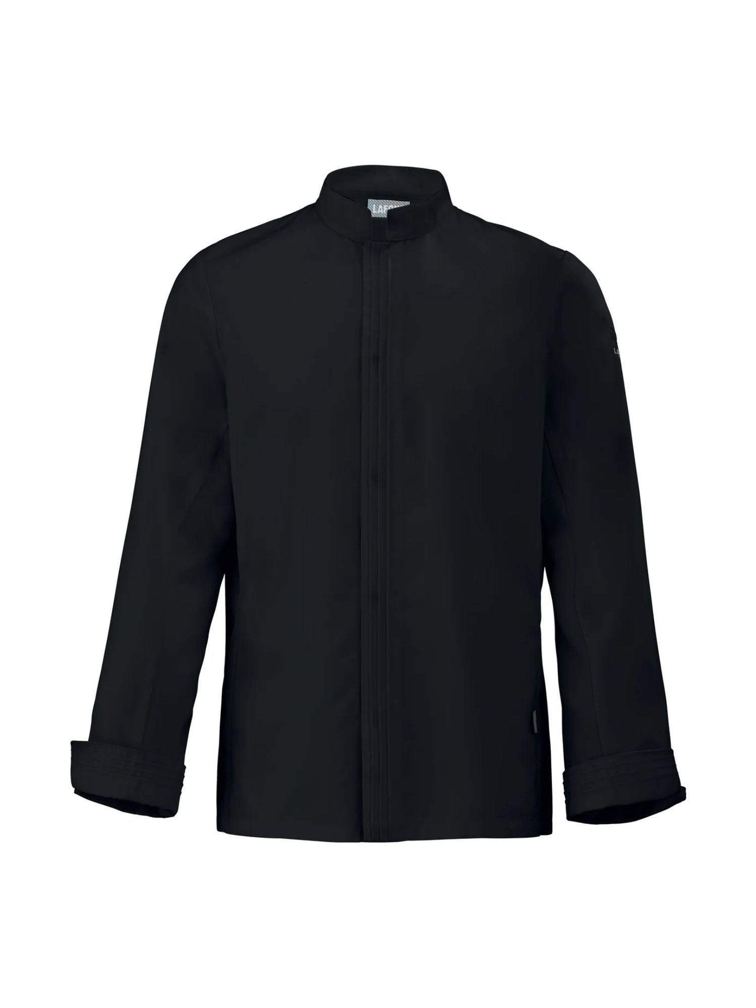 Men's Chef Jacket Cristal Pi Black by LaFont -  ChefsCotton