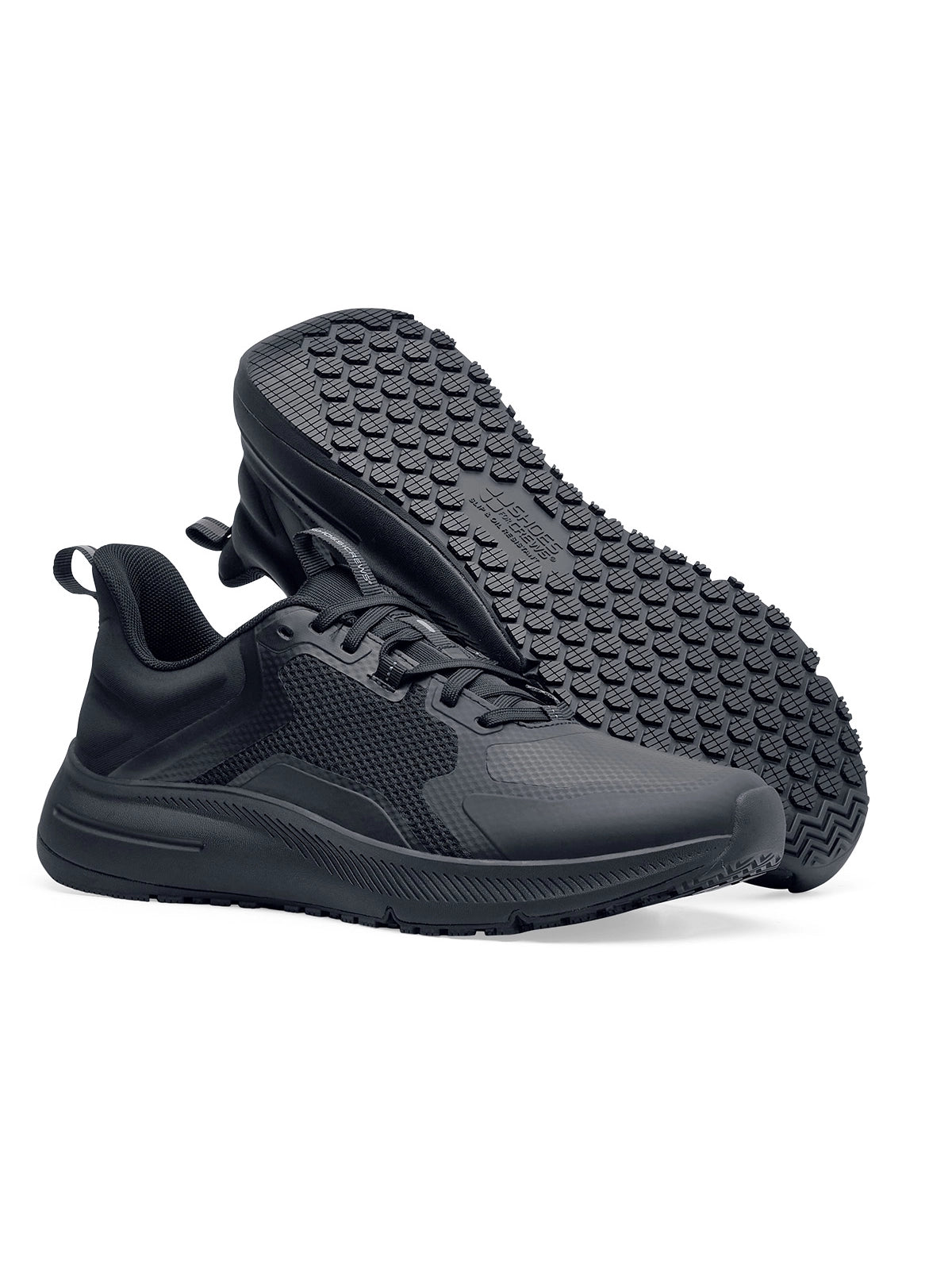 Men's Kitchen Shoe Crossing Black by Shoes For Crews - ChefsCotton